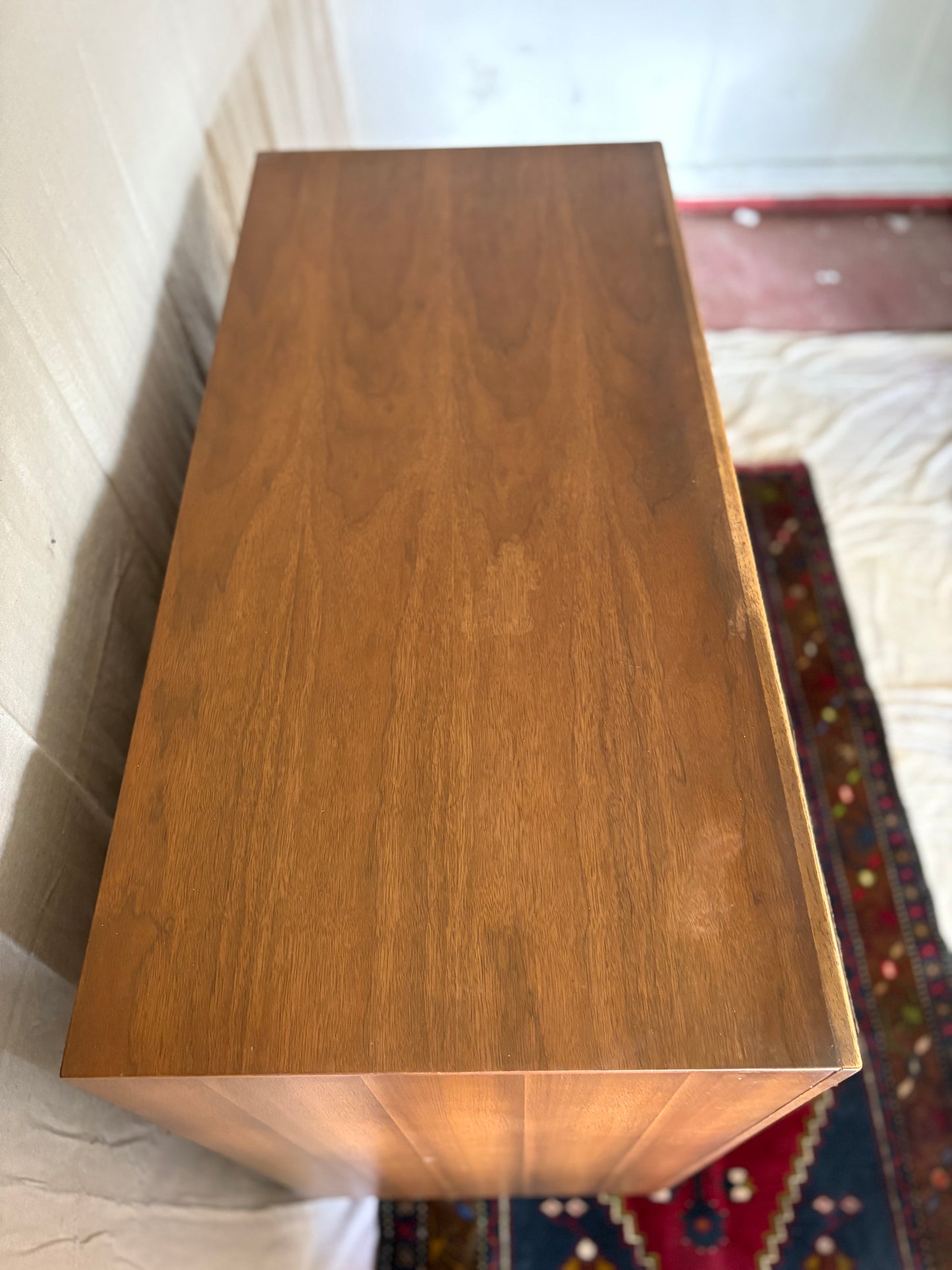 MCM Walnut Tall Chest