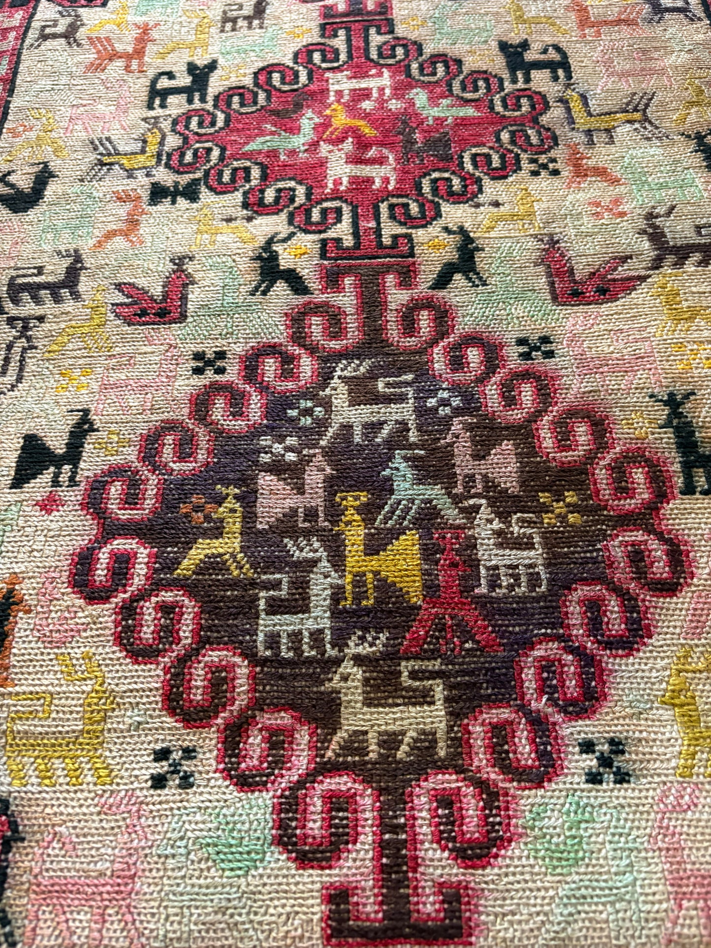 Small Soumak Area Rug | 3’2” x 2’3”