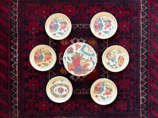 Vintage Italian Coaster Set