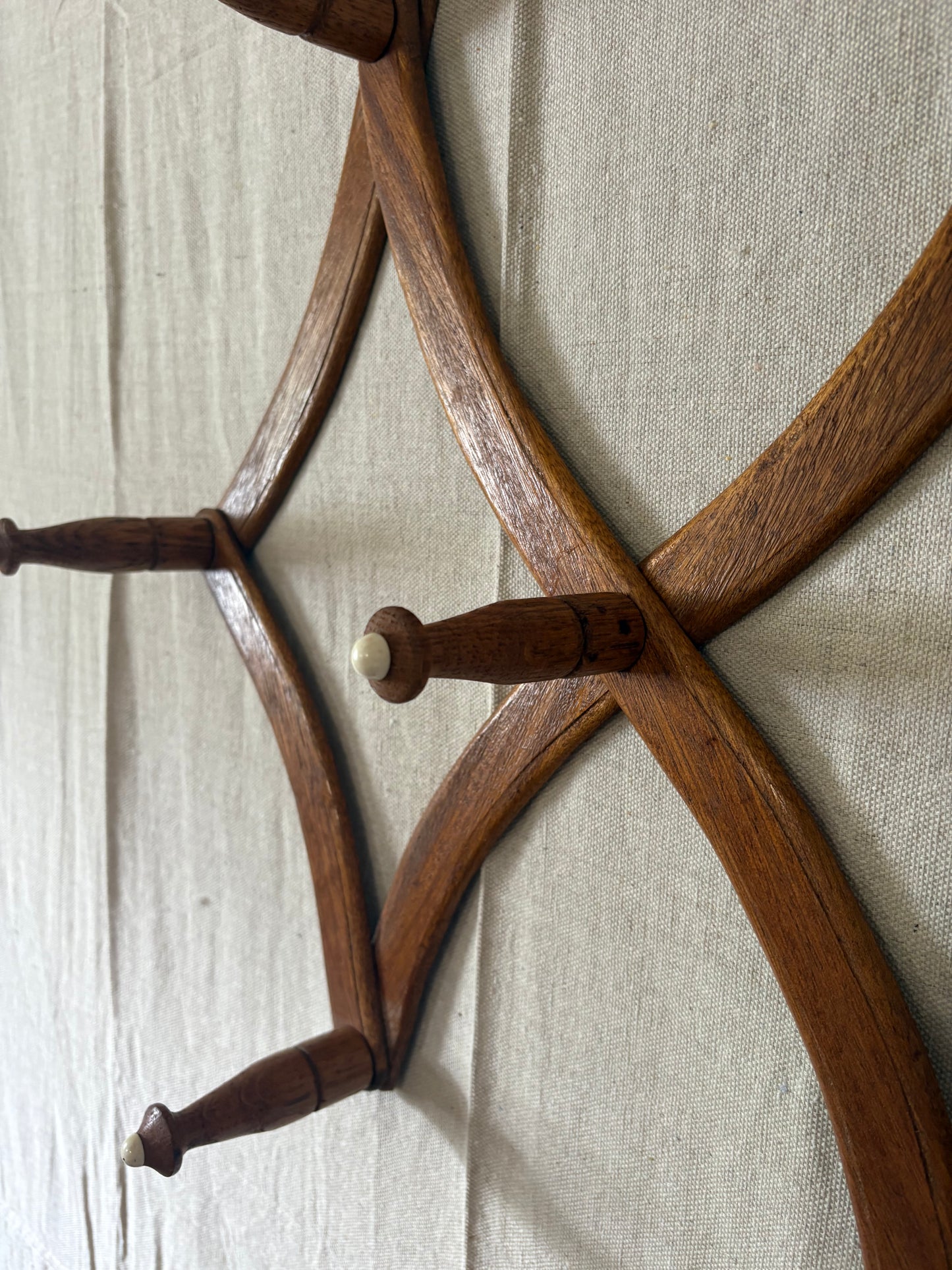 French Accordion Coat Rack