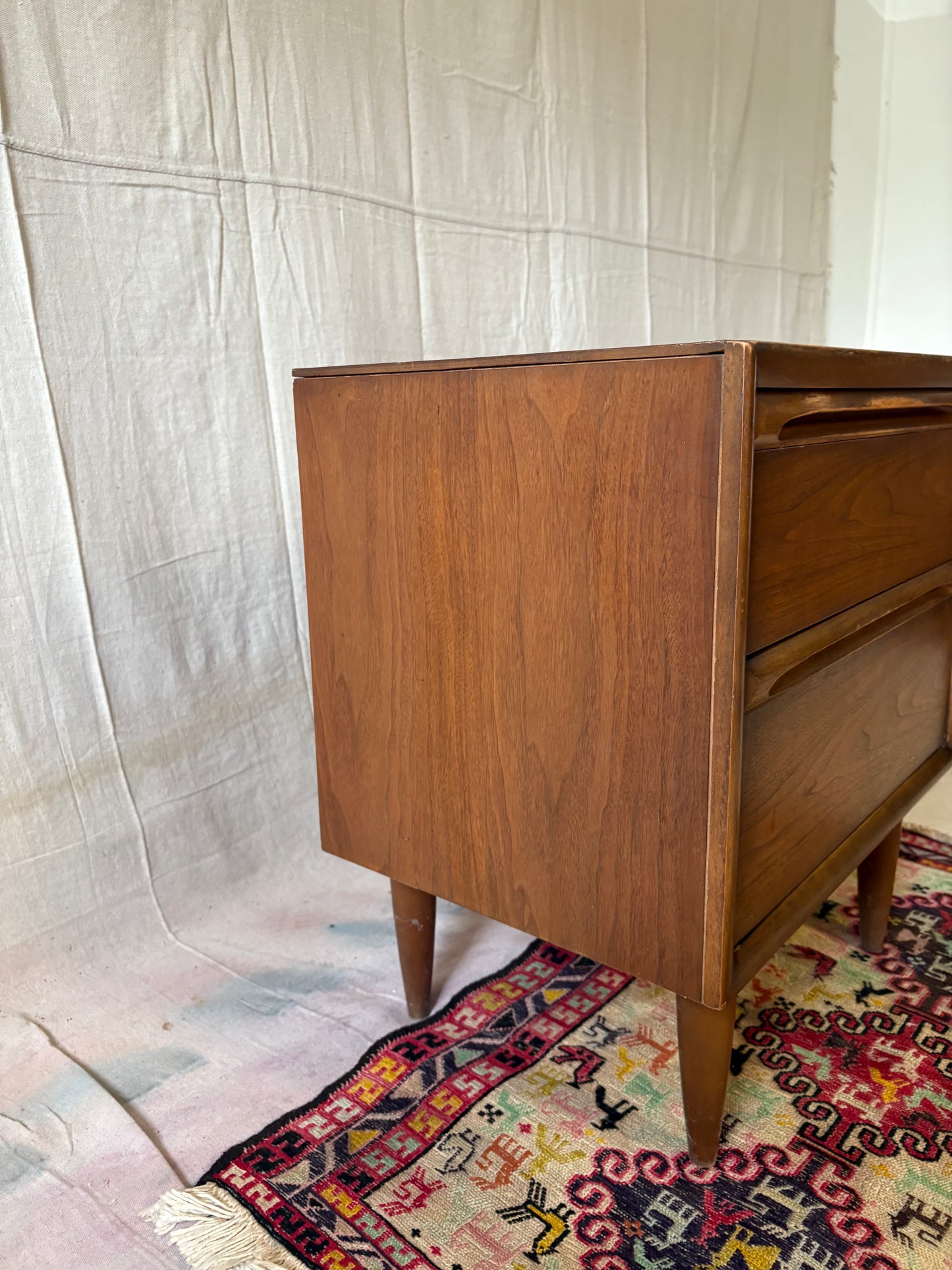 MCM Walnut Nightstand
