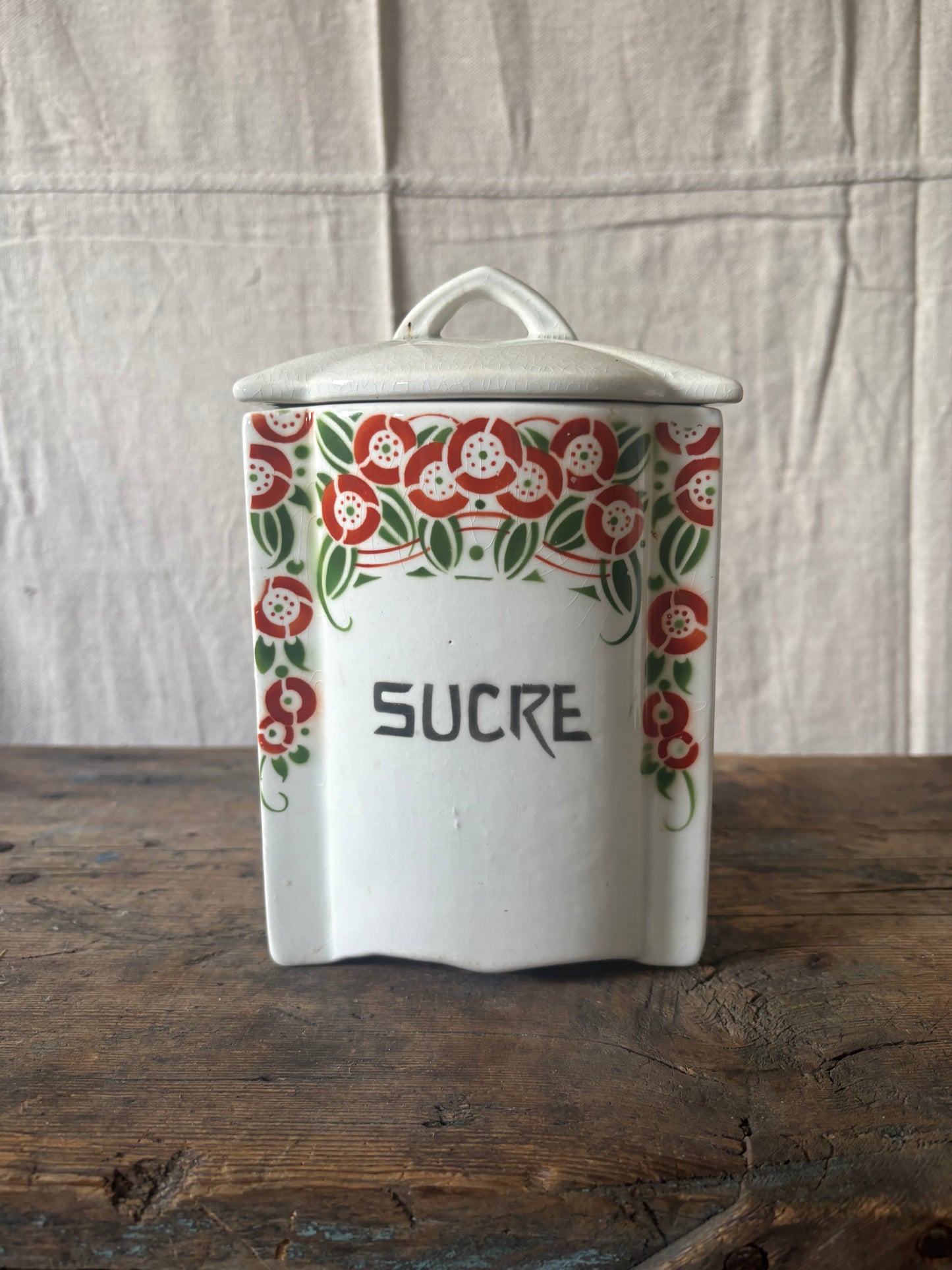 Belgian Ceramic Canister Set