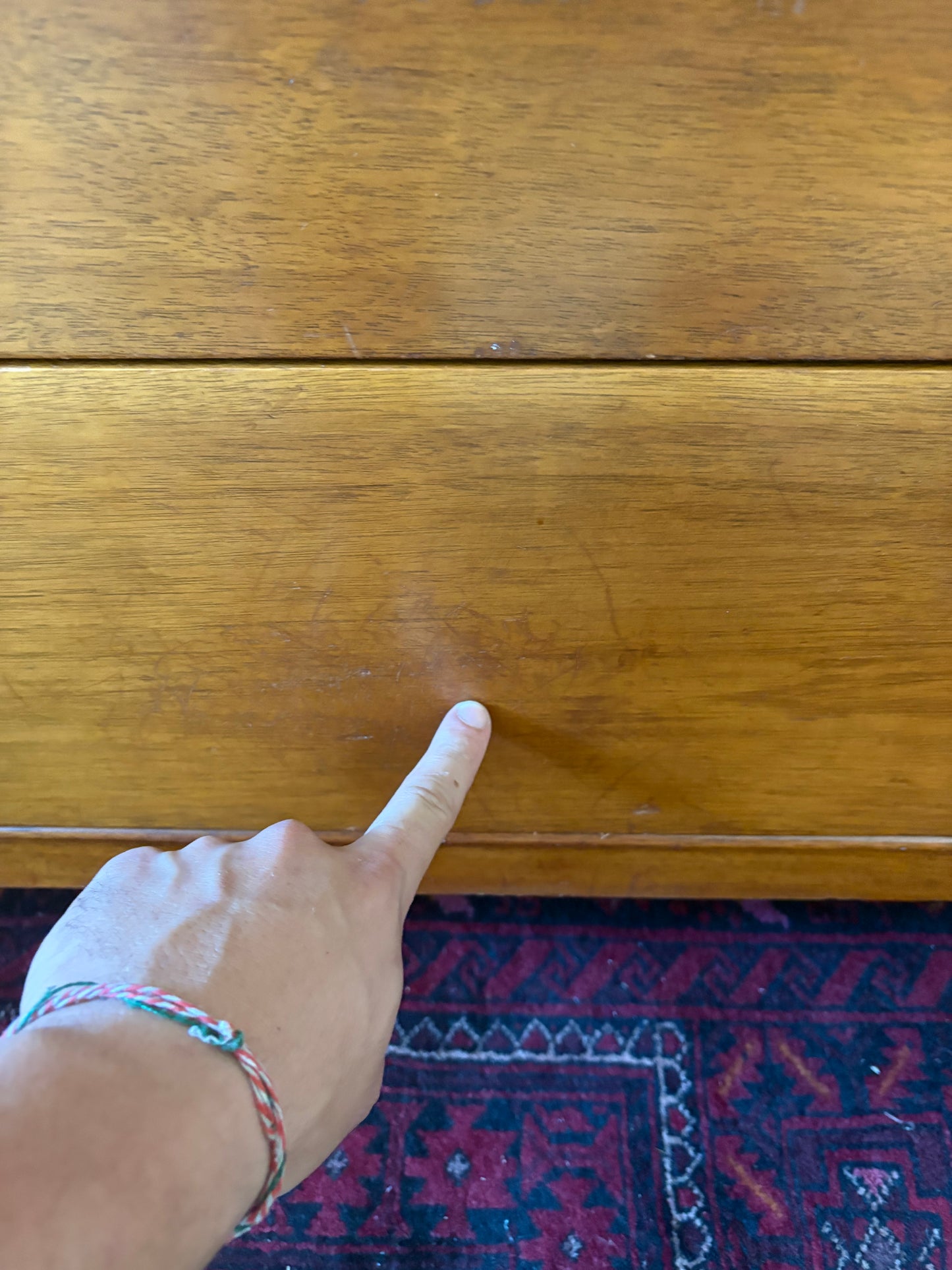 Walnut MCM Tall Chest