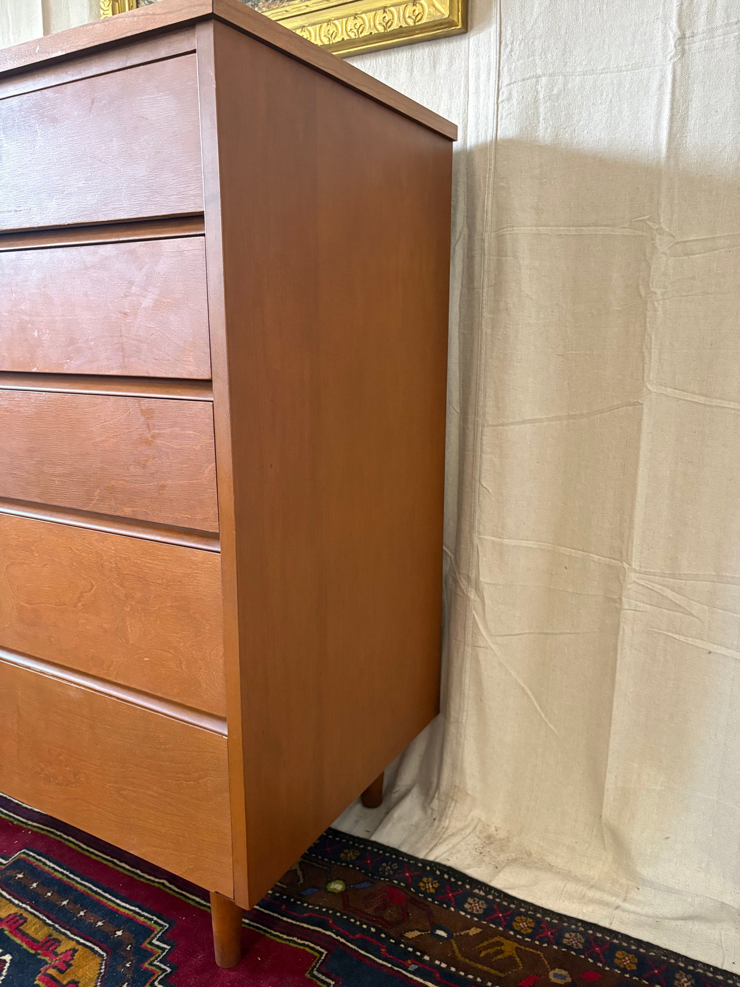 Petite Midcentury Tall Chest
