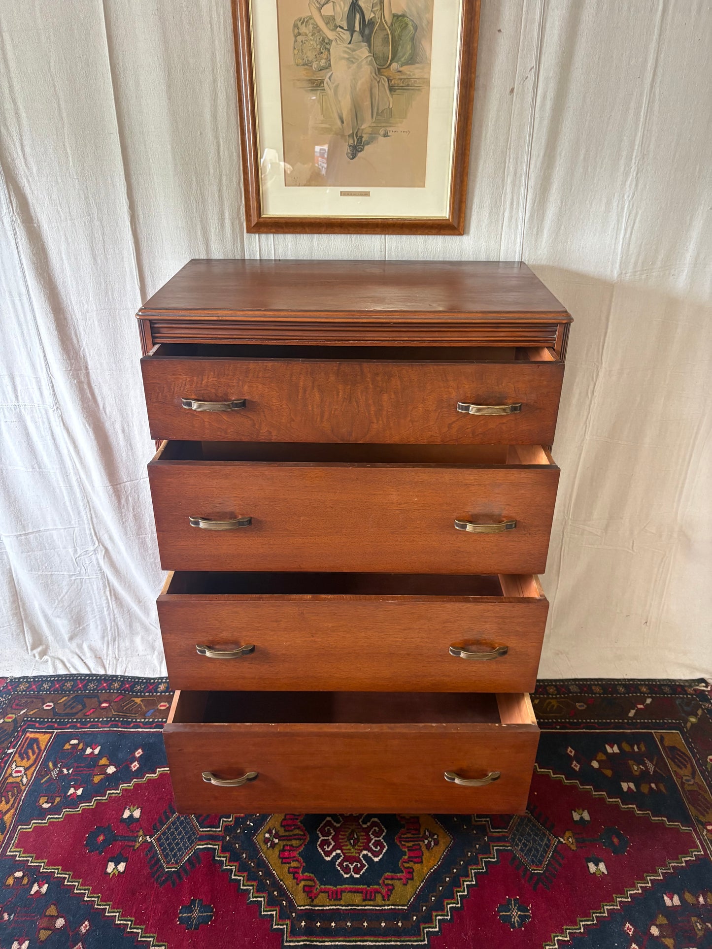 Art Deco Tall Chest