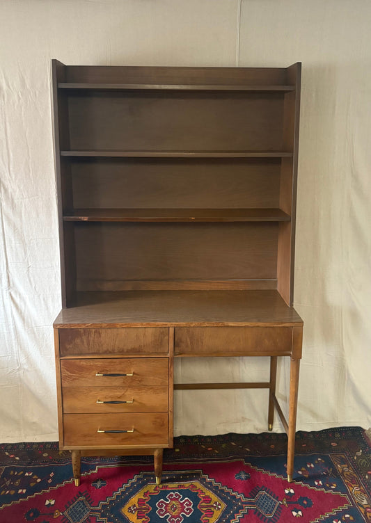 Classic MCM Desk w/ Shelf