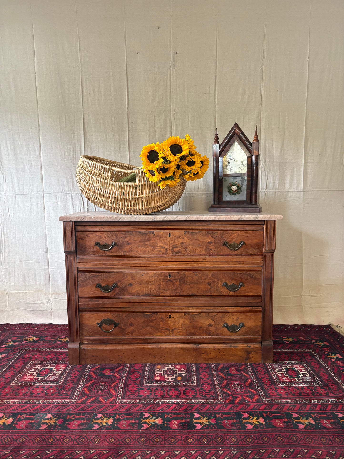 Marble Top Dresser