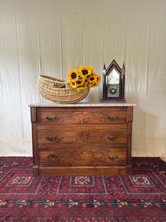 Marble Top Dresser