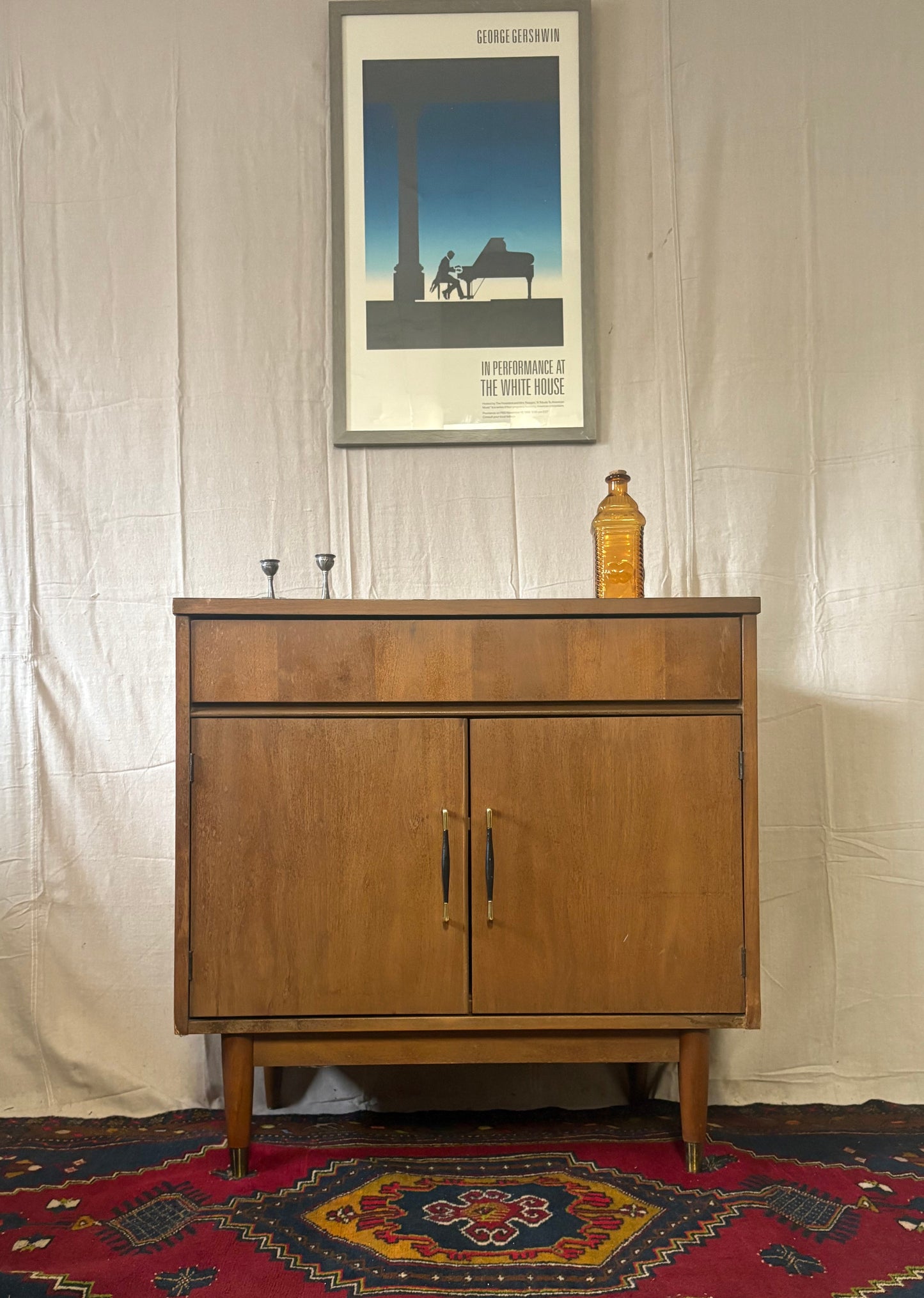 Midcentury Bar Cabinet