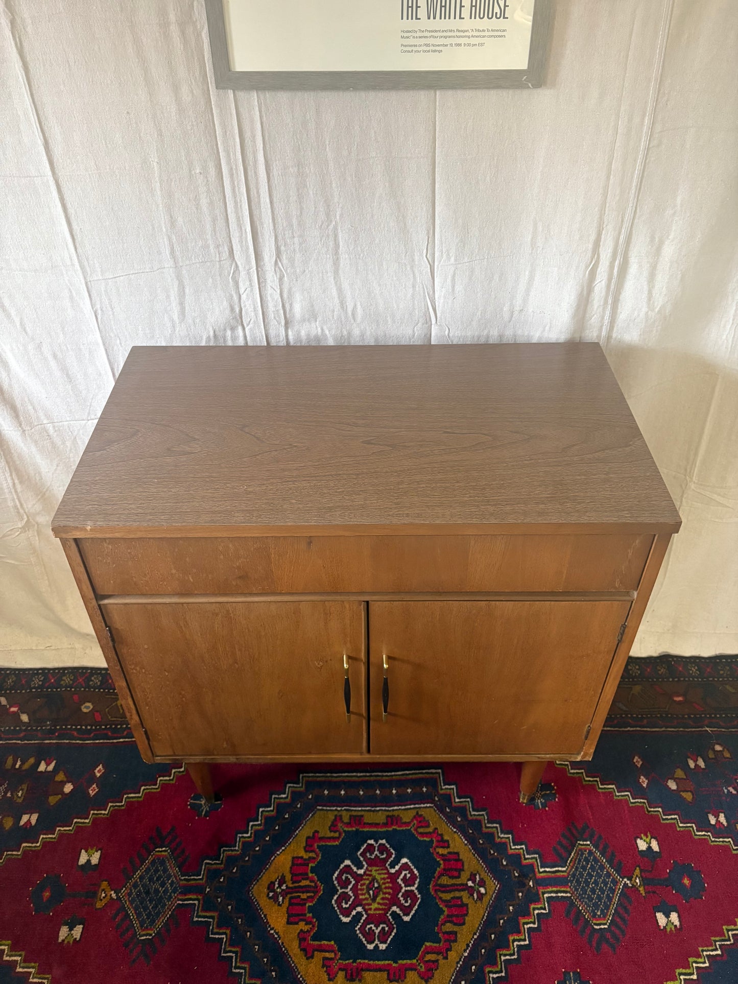 Midcentury Bar Cabinet