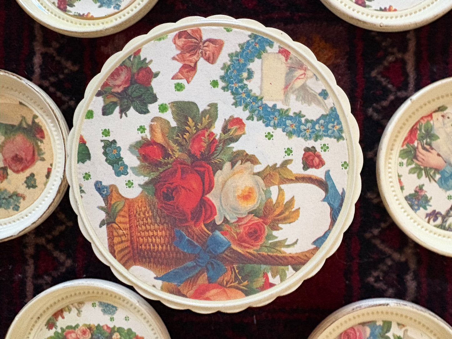 Vintage Italian Coaster Set