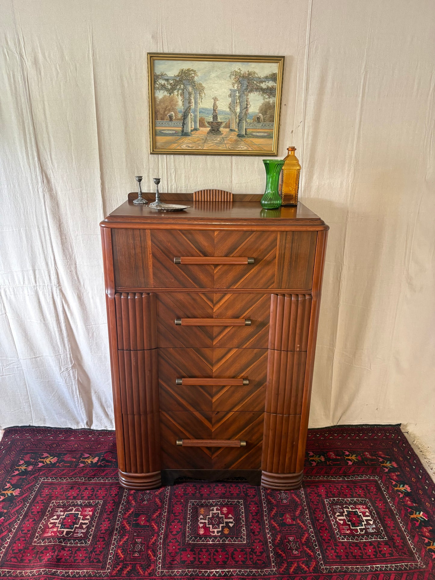 Art Deco Tall Dresser