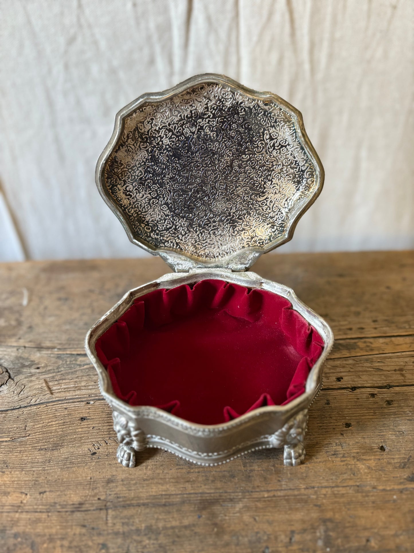 British Royal Arms Jewelry Box