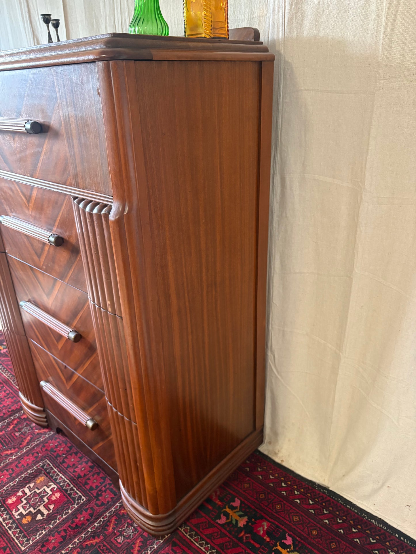 Art Deco Tall Dresser