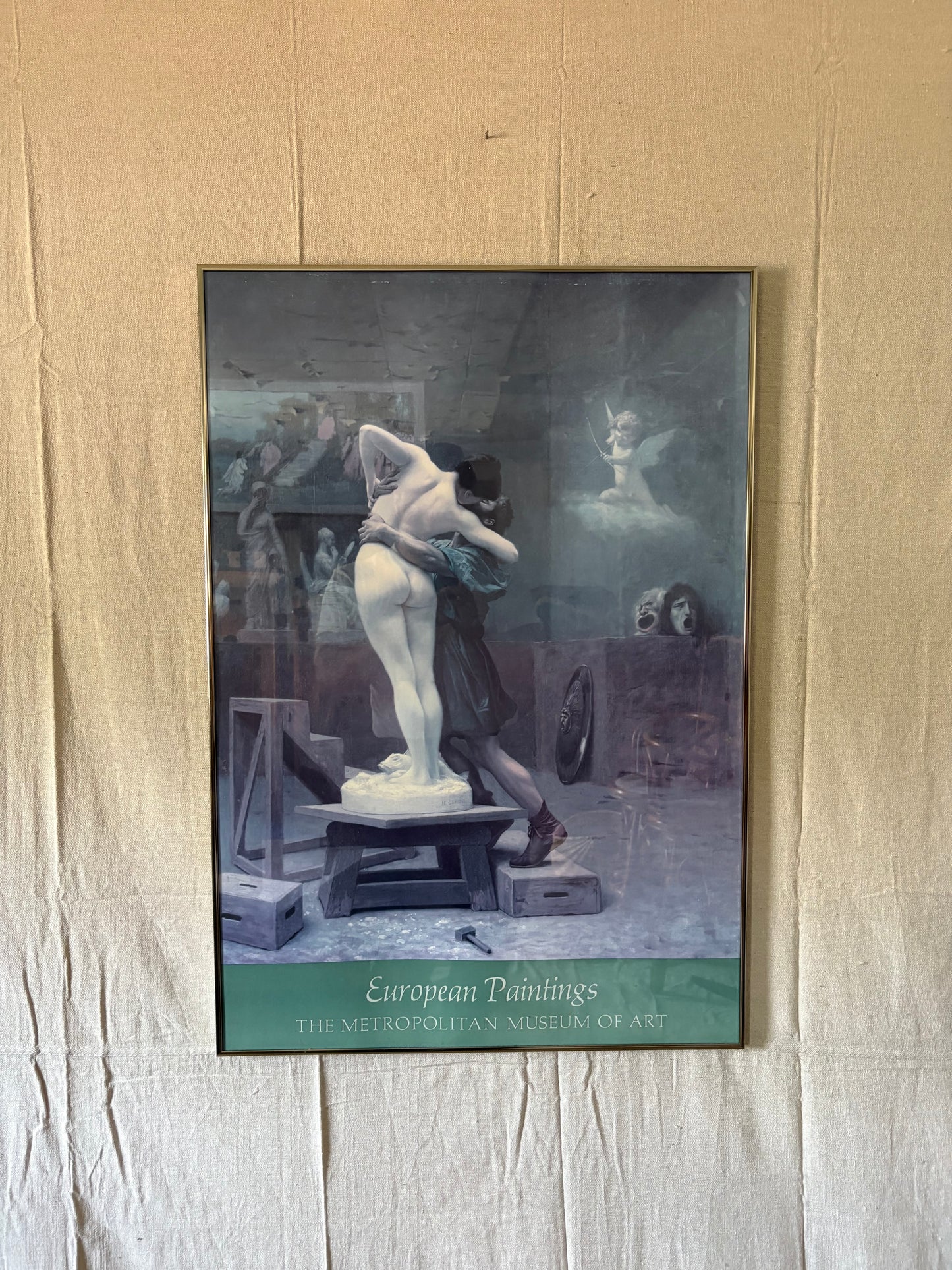 Met European Paintings Exhibition Poster