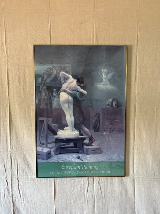 Met European Paintings Exhibition Poster
