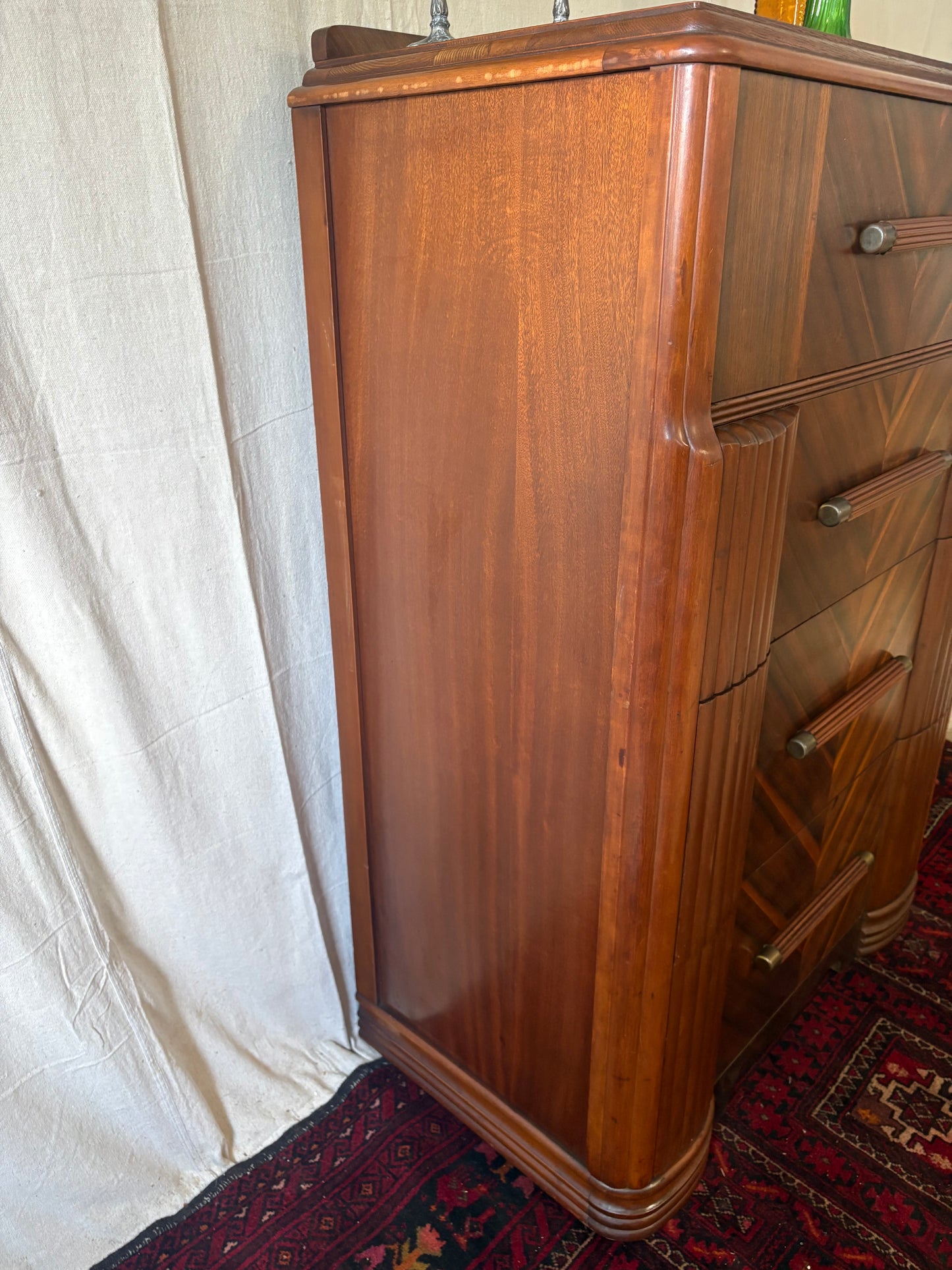 Art Deco Tall Dresser