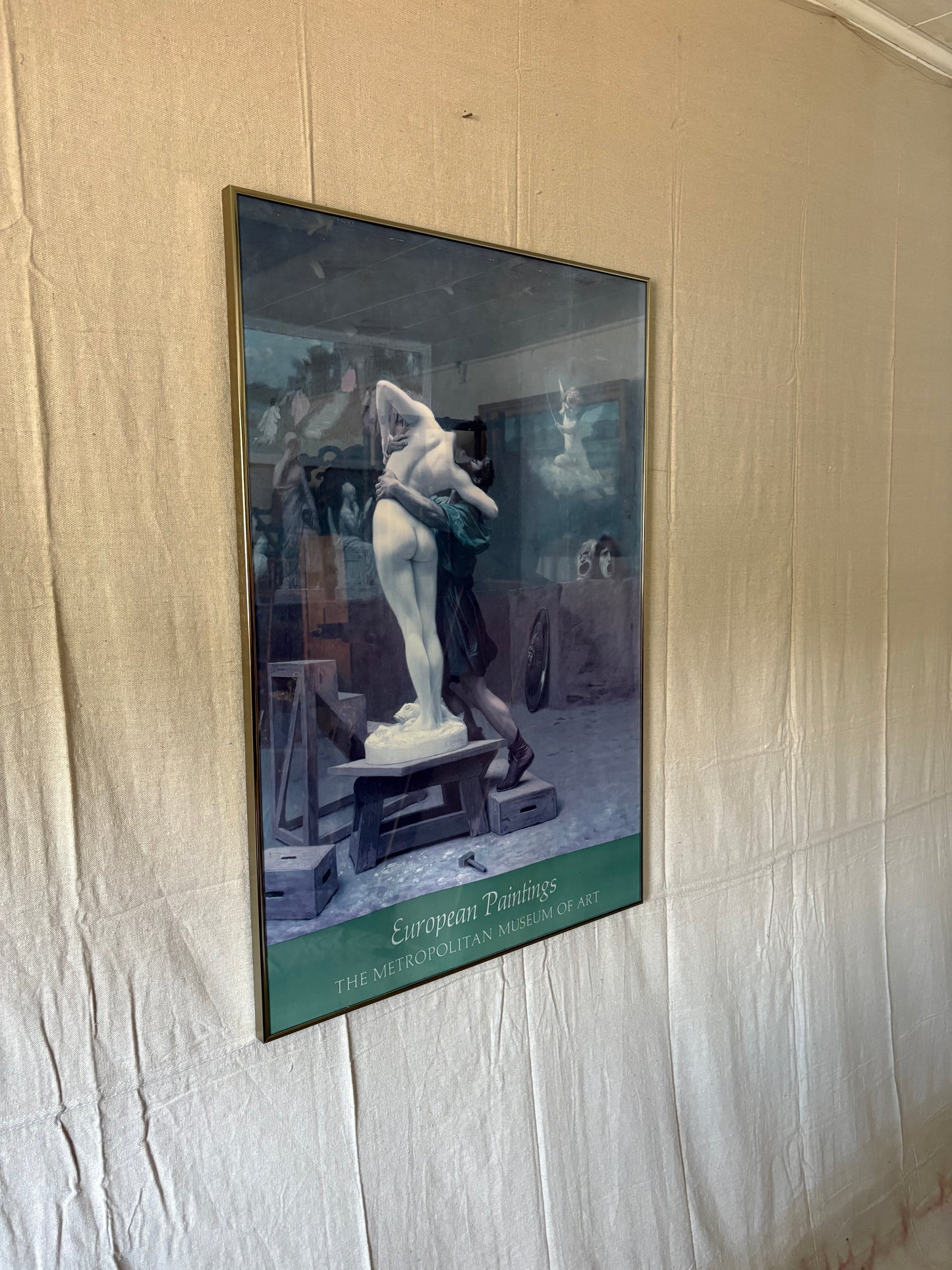 Met European Paintings Exhibition Poster