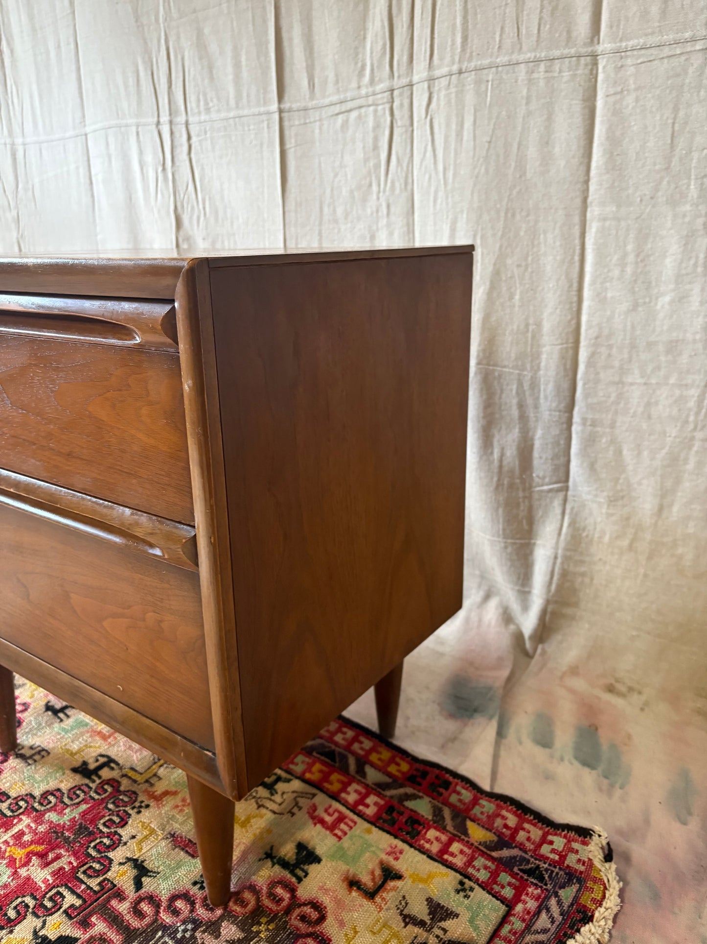 MCM Walnut Nightstand