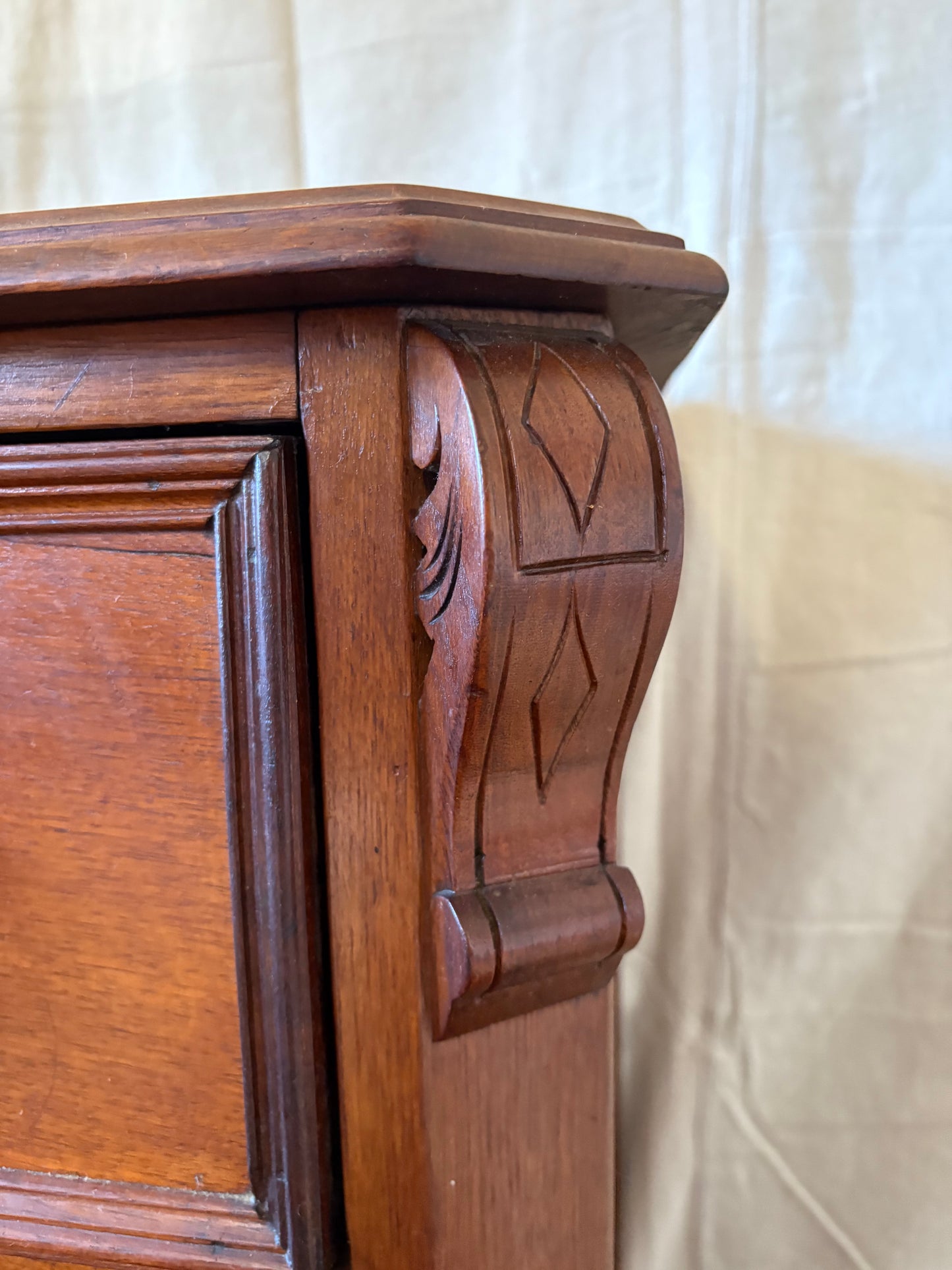 Walnut Eastlake Dresser