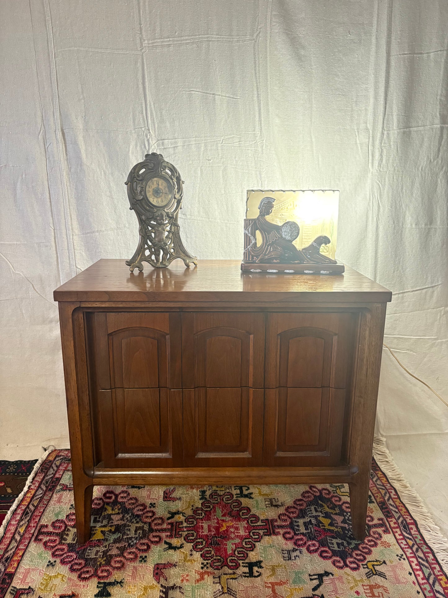 Midcentury Walnut Nightstand
