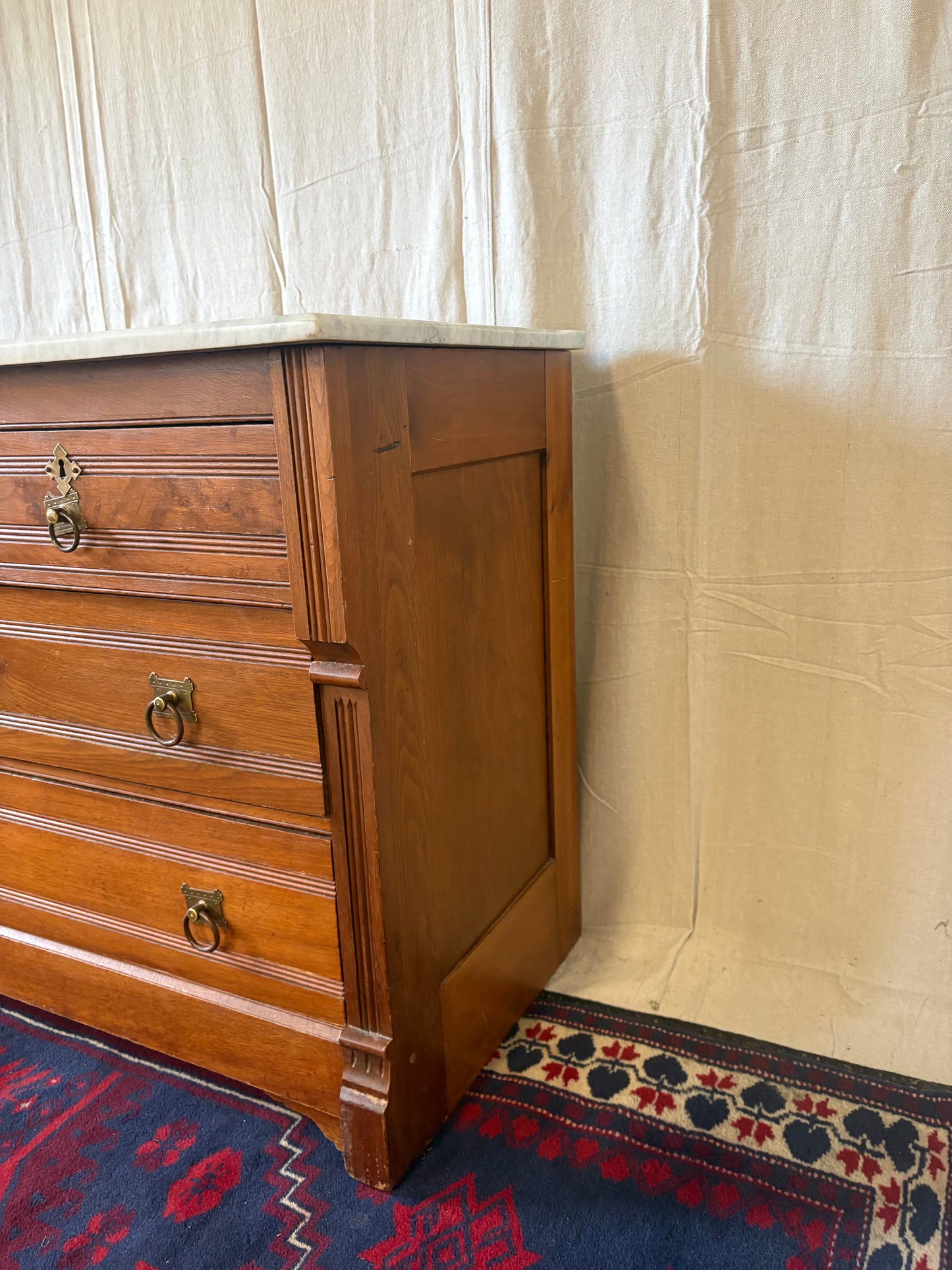 Marble Top Chest of Drawers
