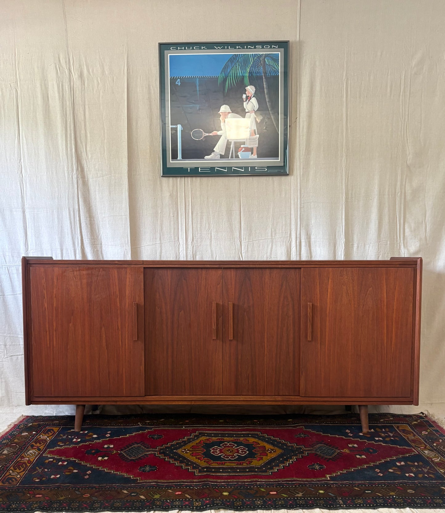 Danish Teak Credenza