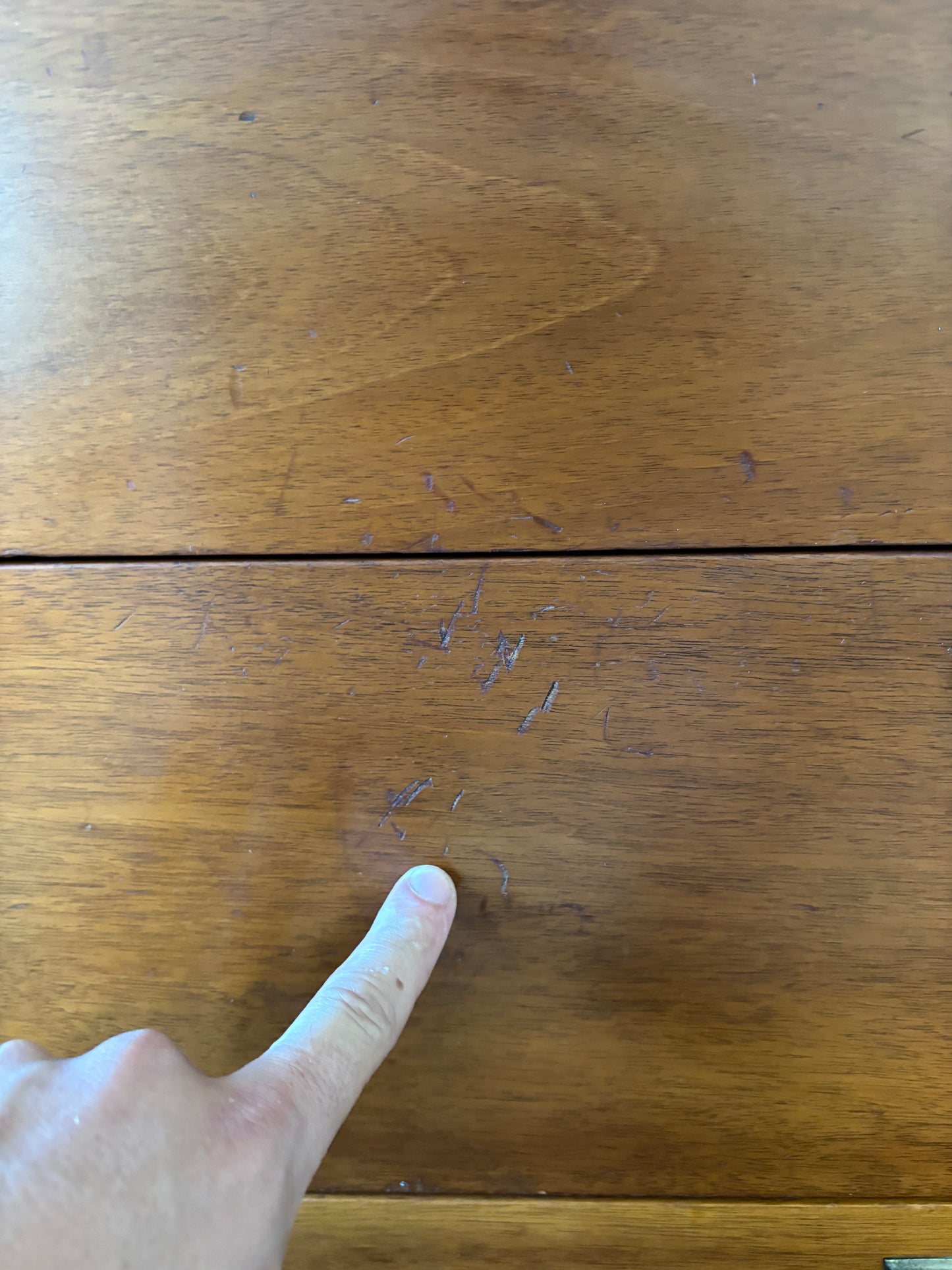 Walnut MCM Tall Chest