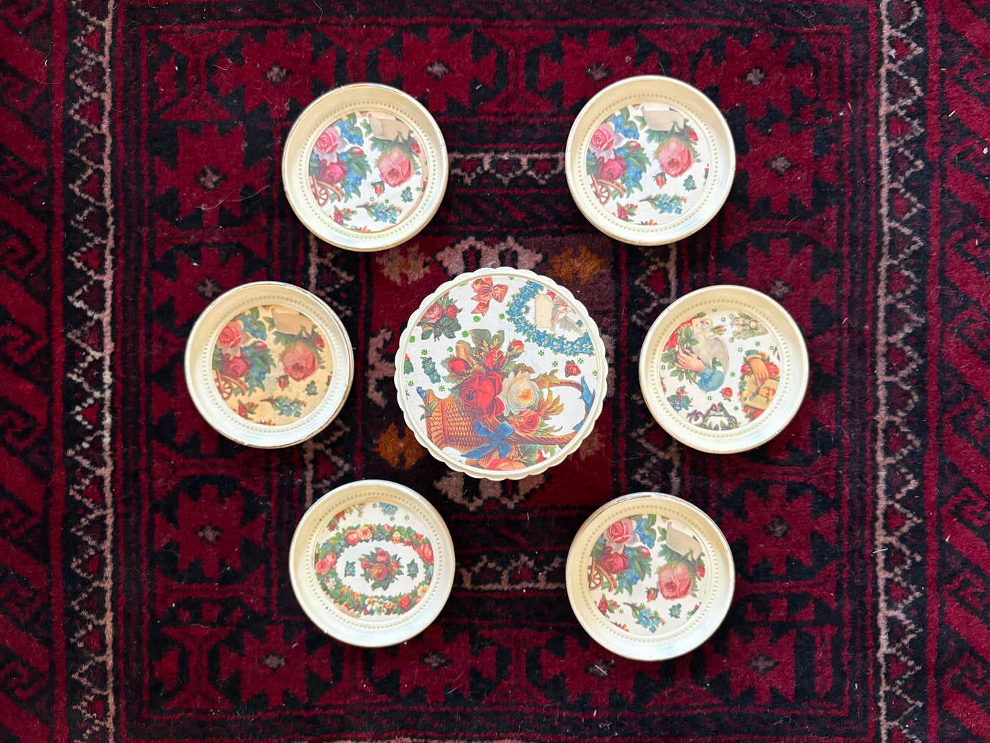 Vintage Italian Coaster Set