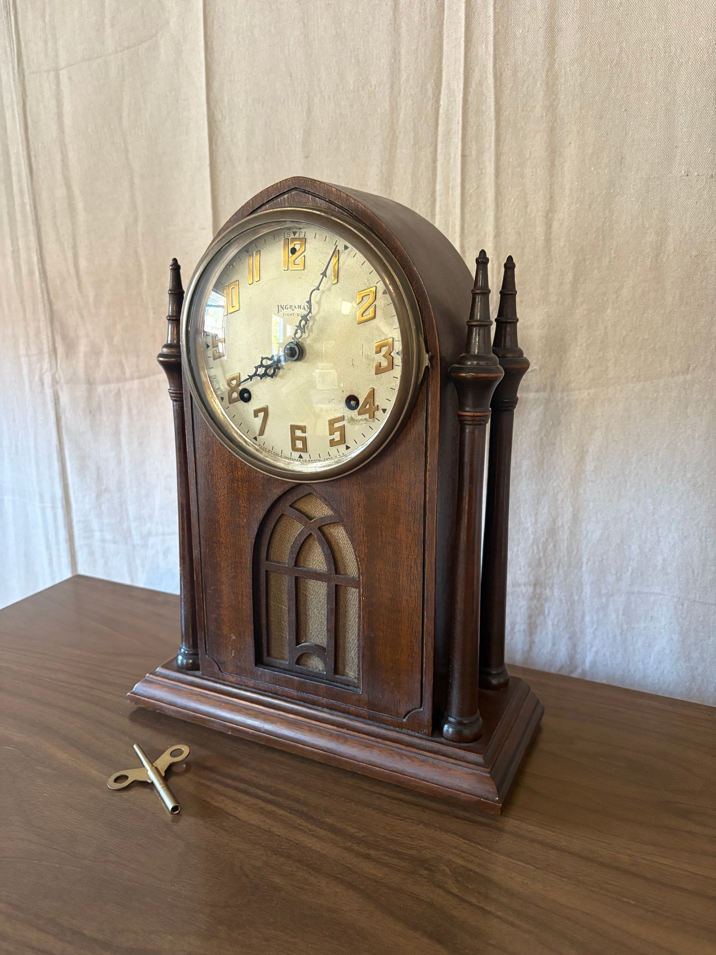 Ingraham 8-Day Mantle Clock