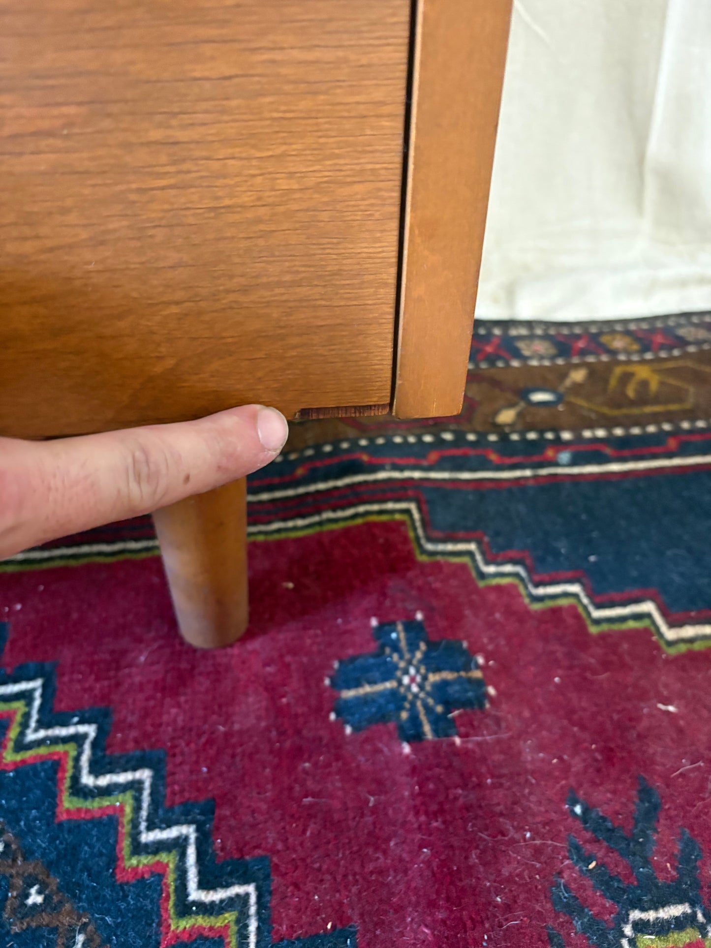 Petite Midcentury Tall Chest