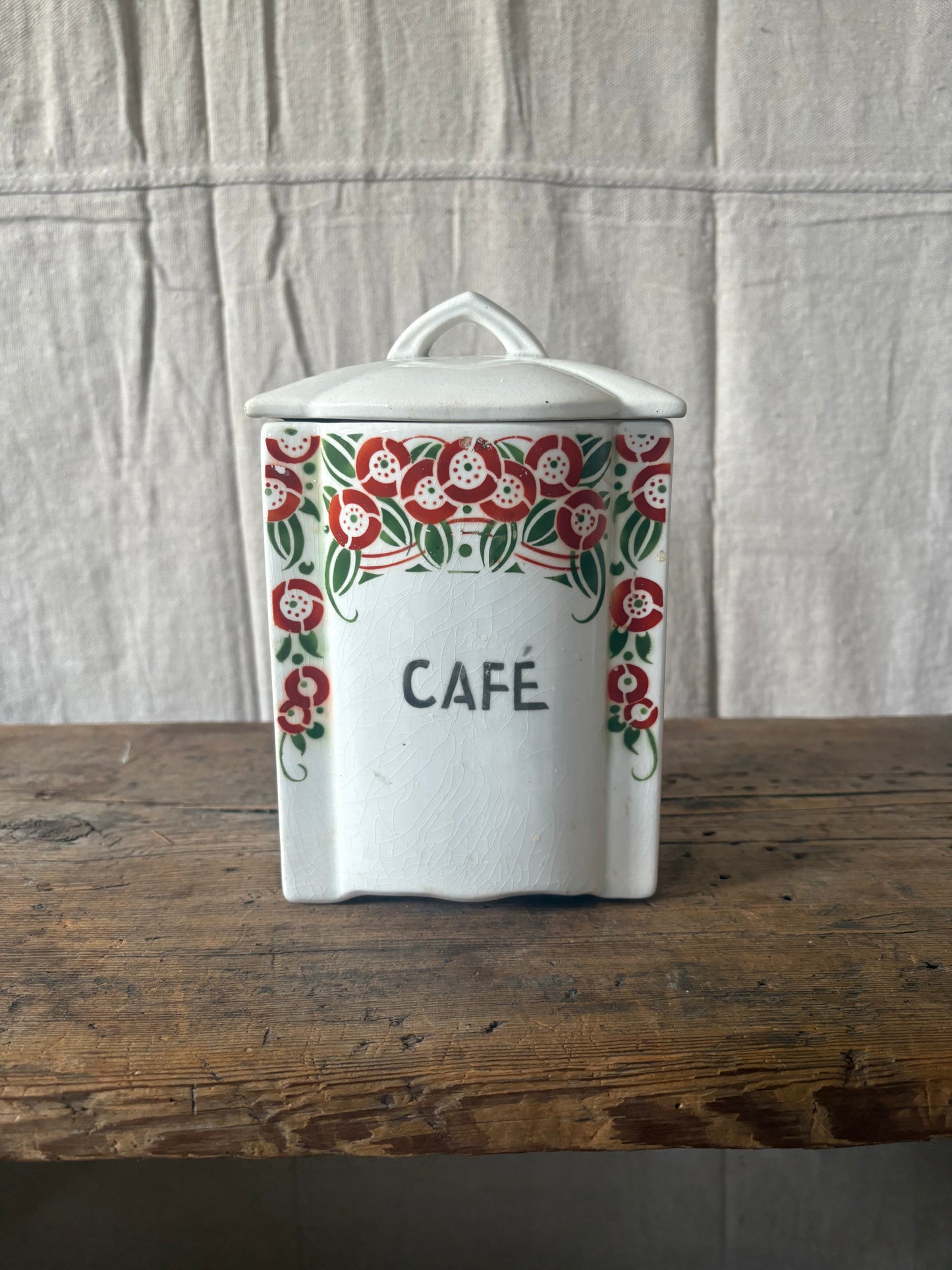Belgian Ceramic Canister Set