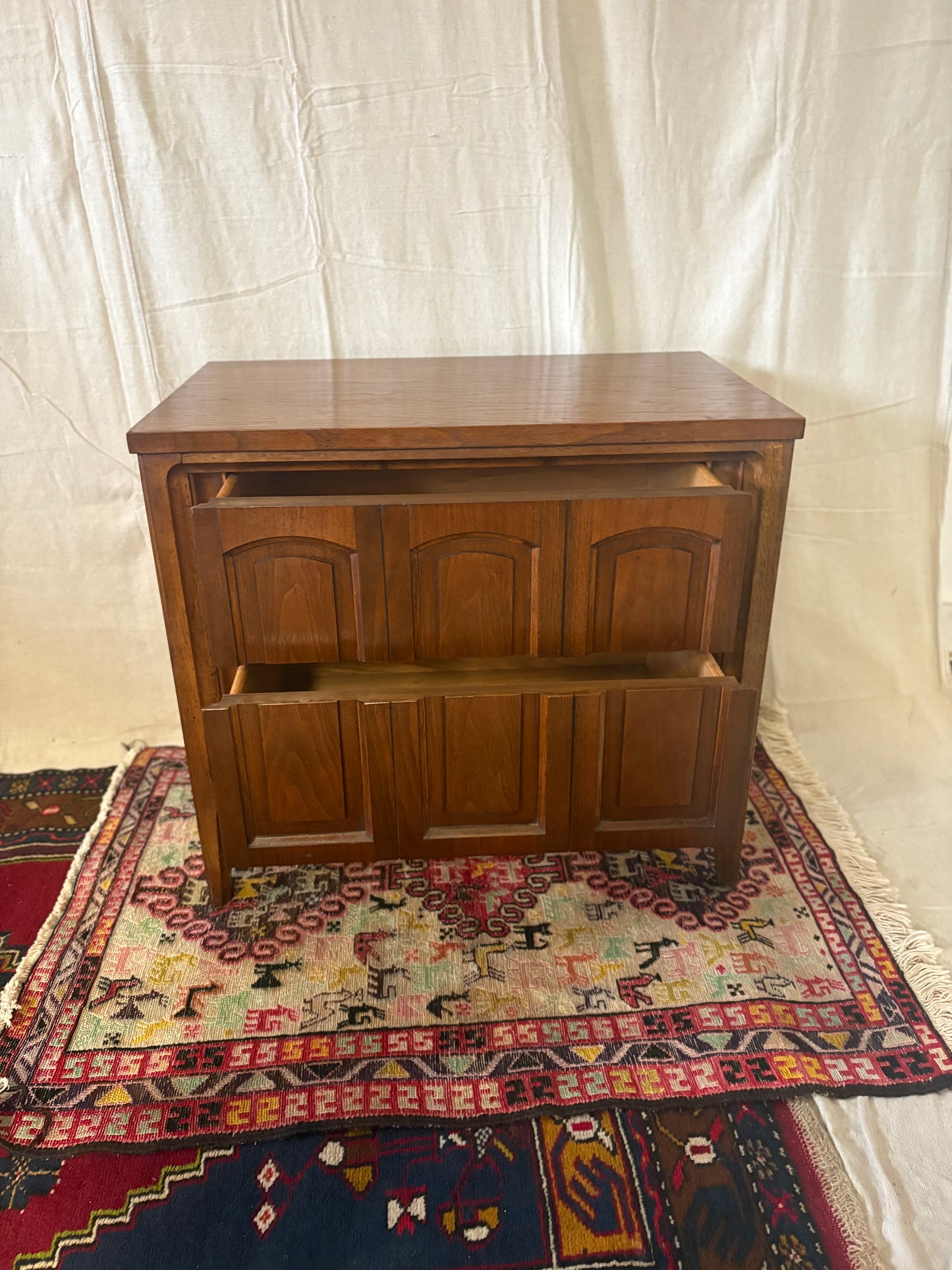 Midcentury Walnut Nightstand
