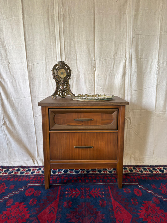 Midcentury Walnut Nightstand