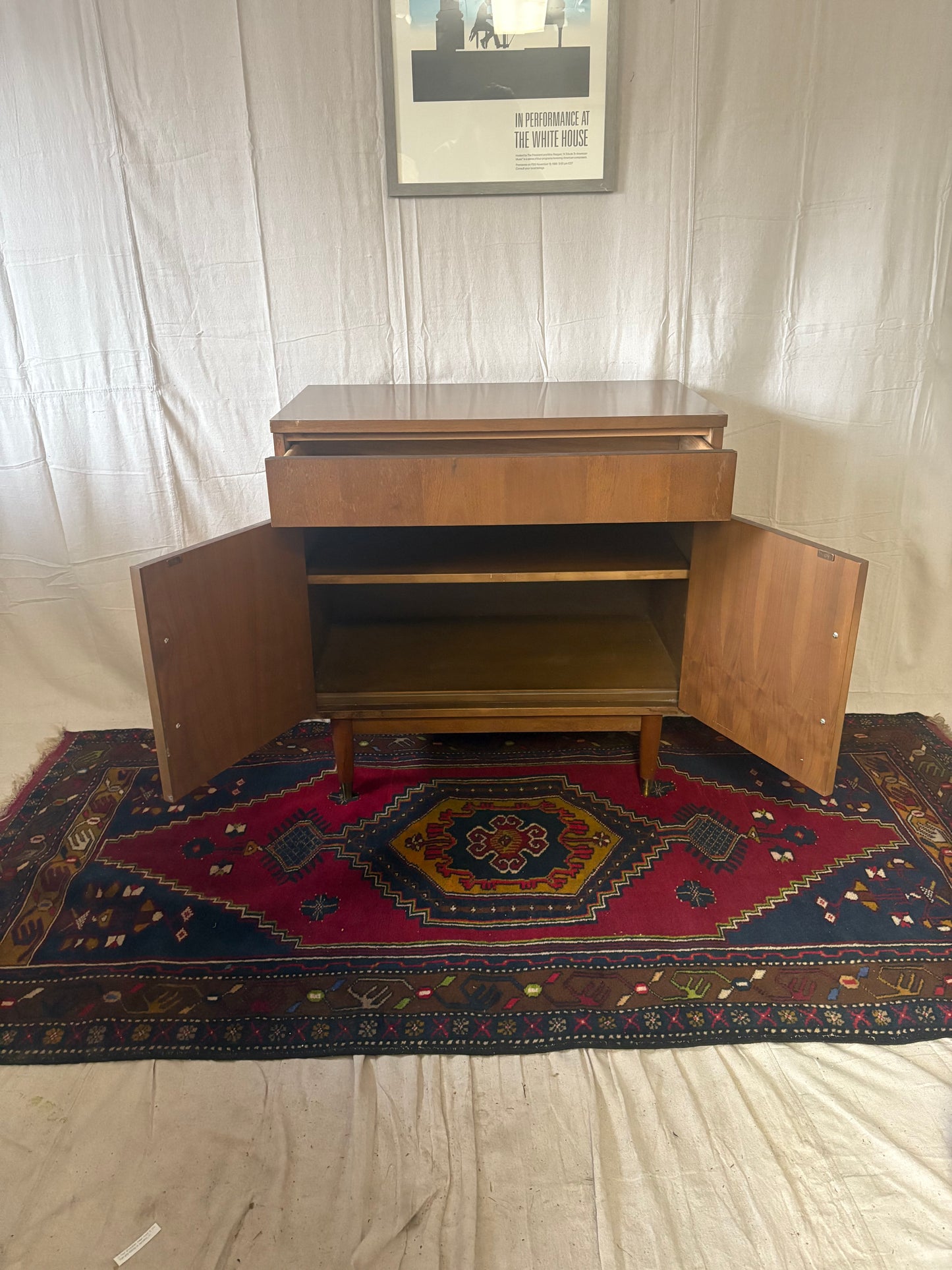 Midcentury Bar Cabinet