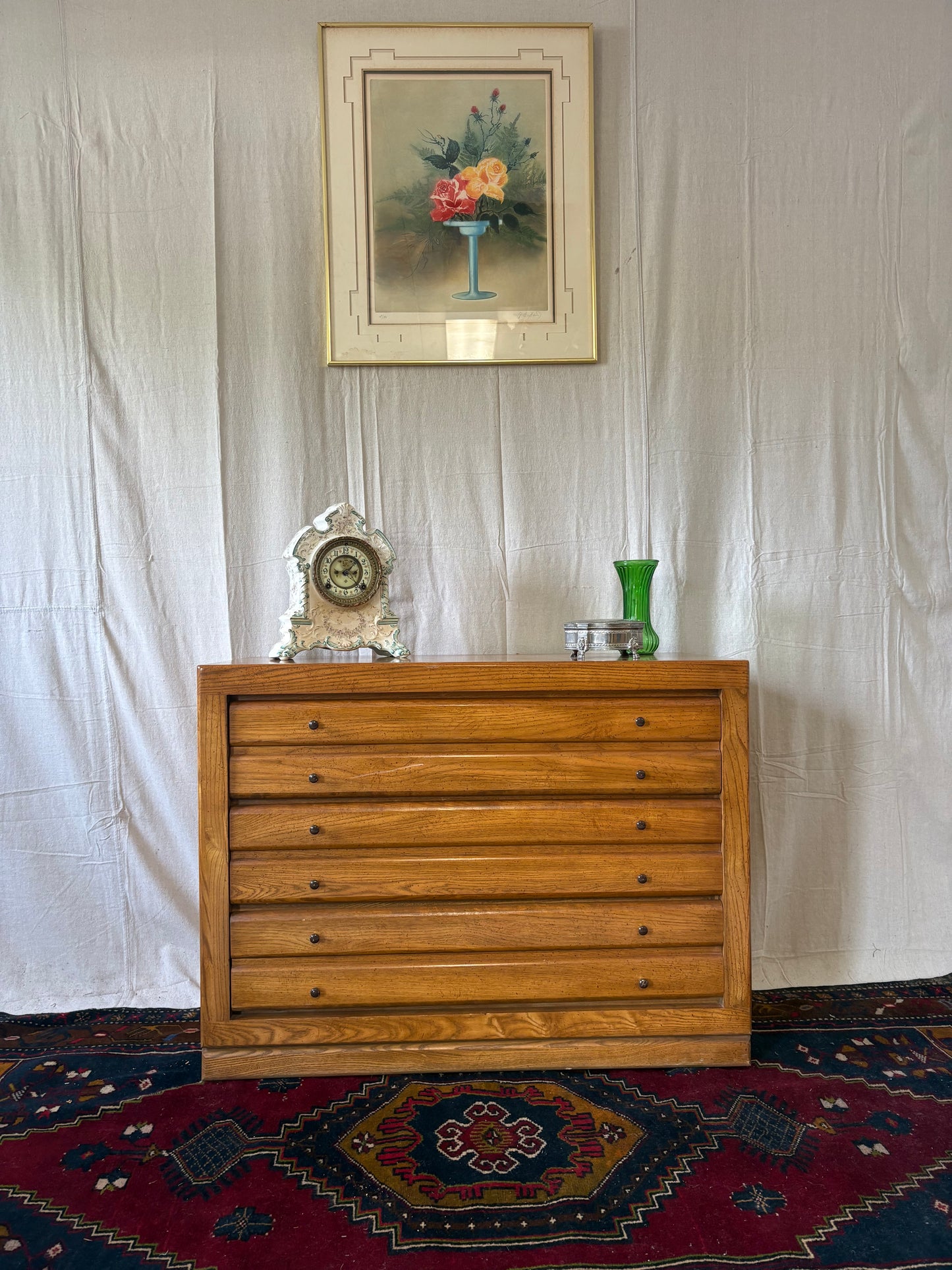 Petite Midcentury Bachelor’s Chest