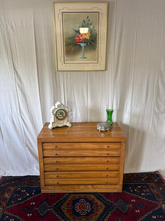 Petite Midcentury Bachelor’s Chest