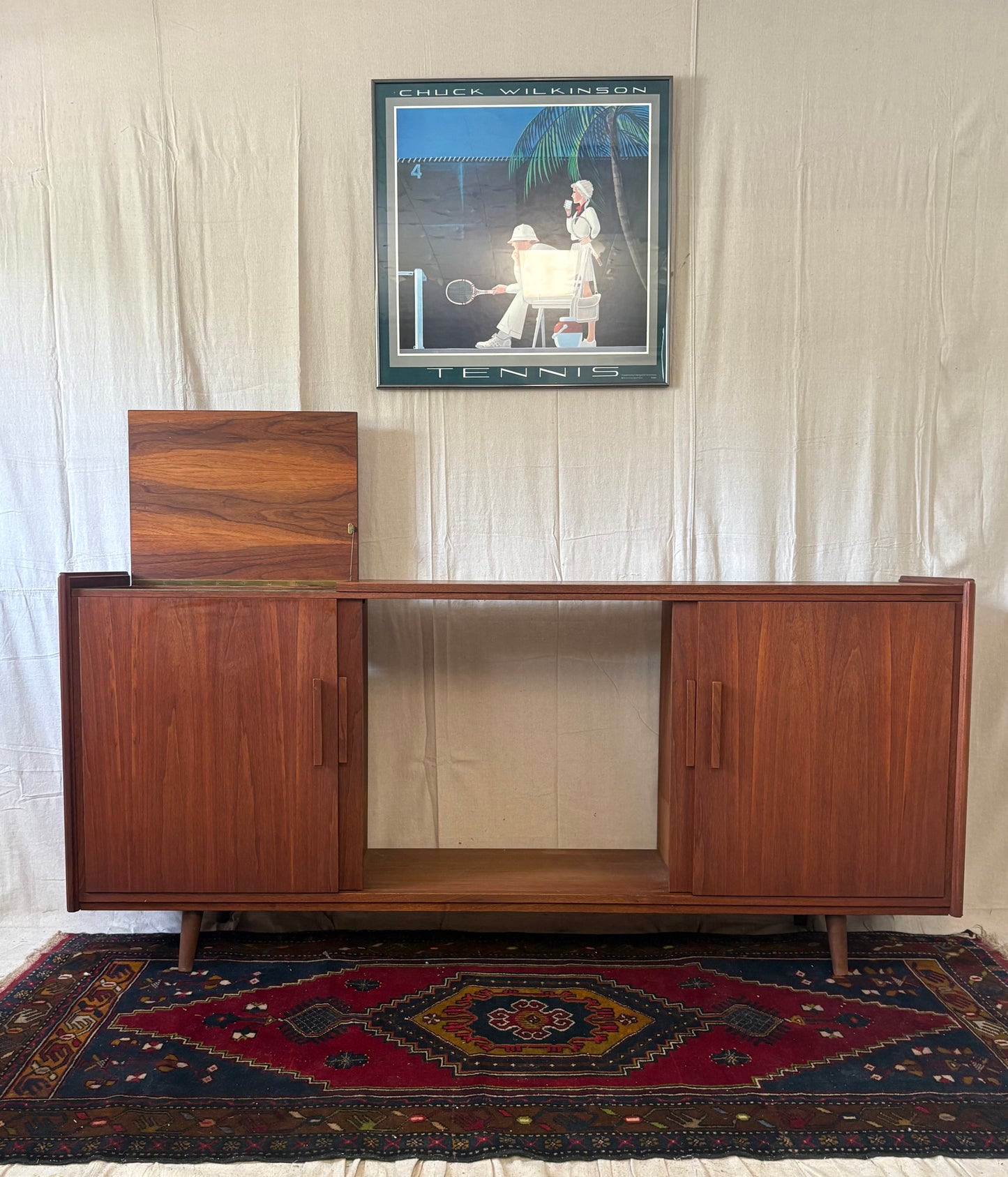 Danish Teak Credenza