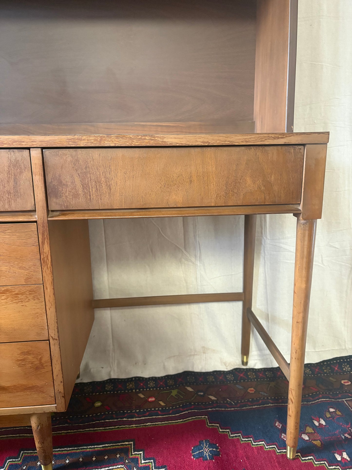 Classic MCM Desk w/ Shelf