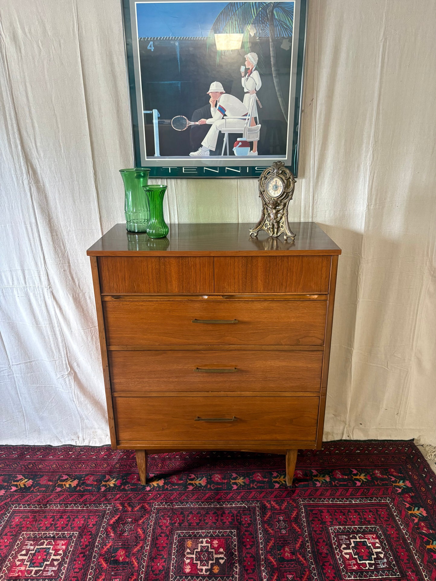 Midcentury Tall Chest