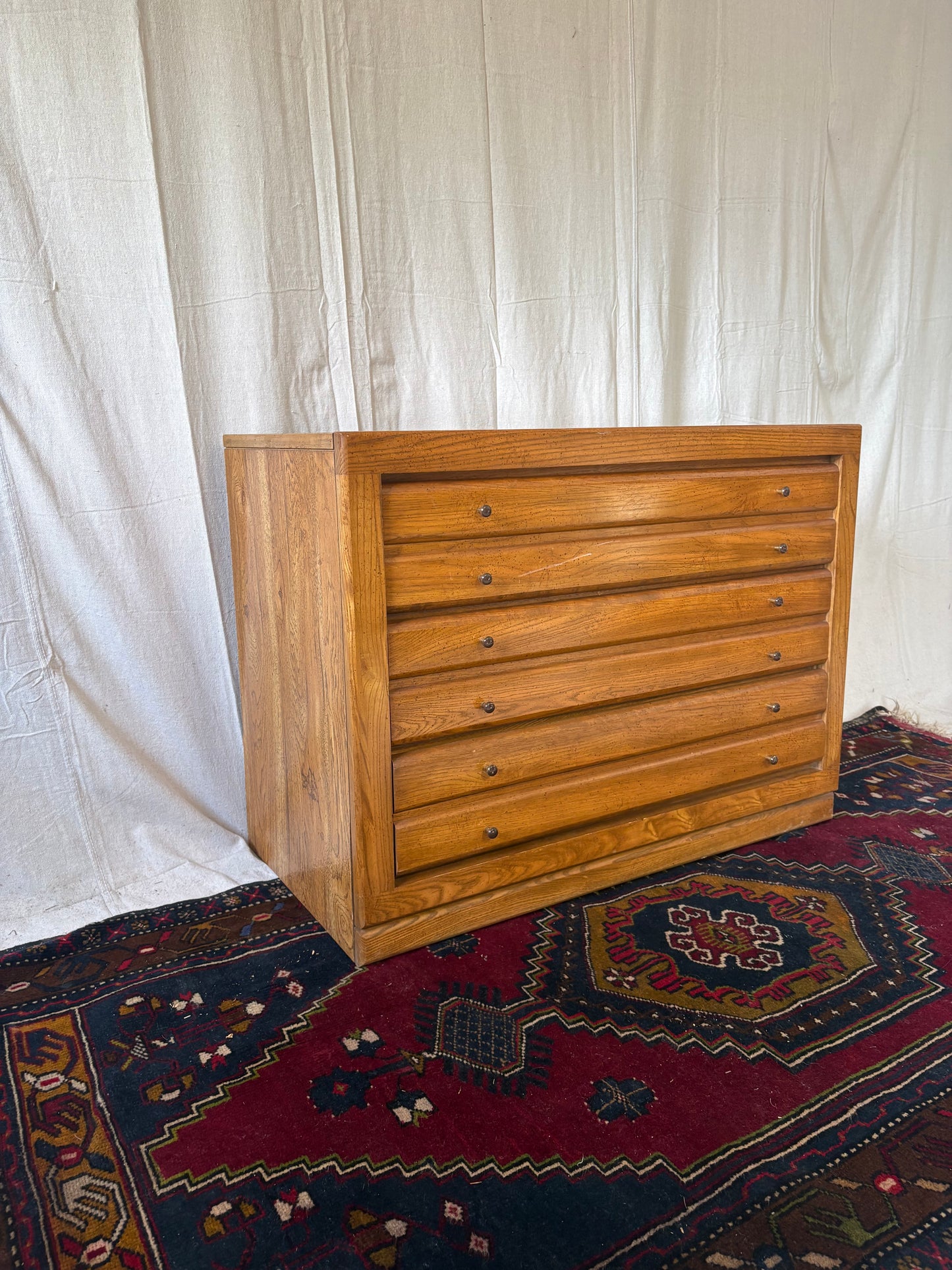 Petite Midcentury Bachelor’s Chest