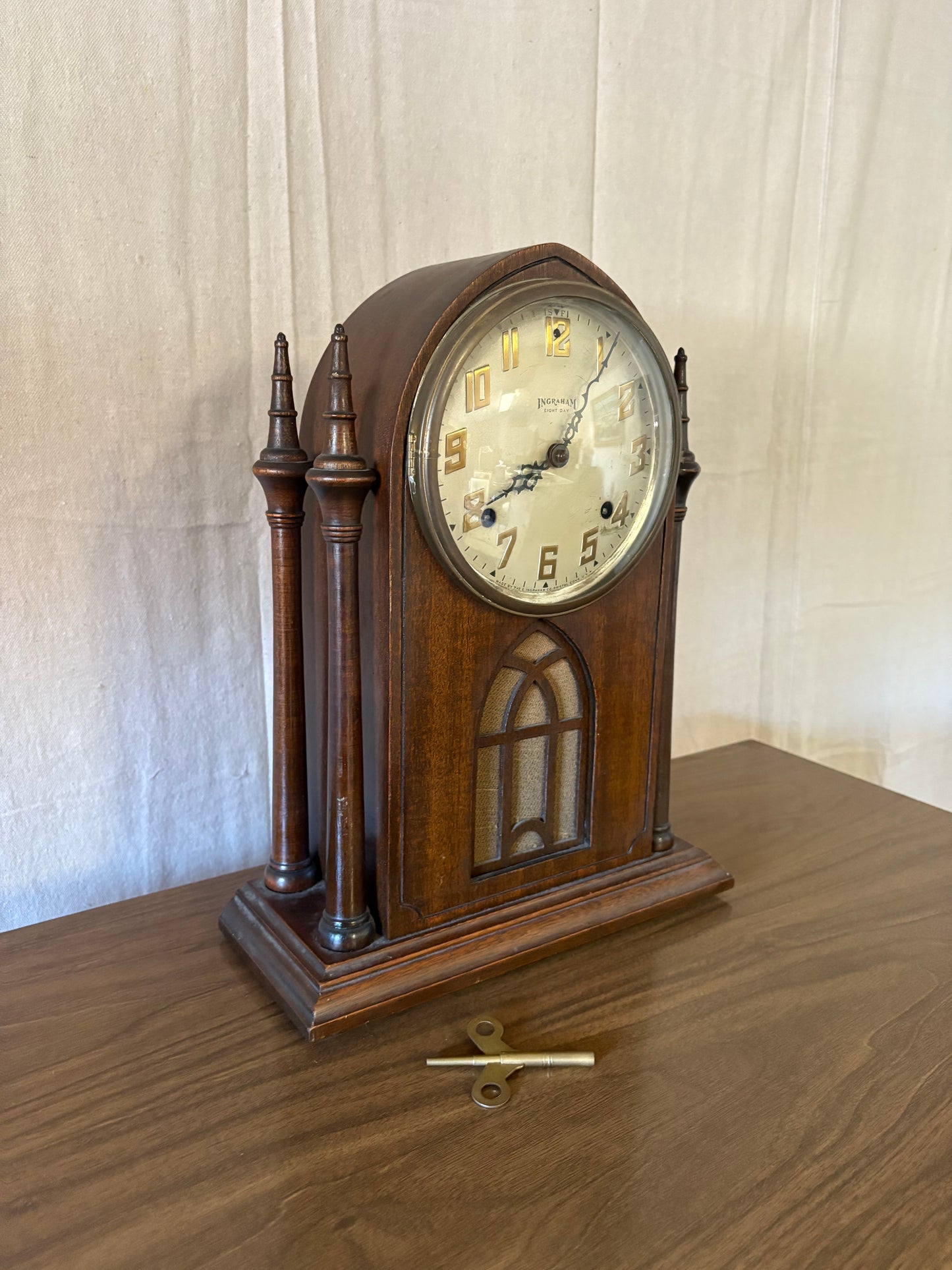 Ingraham 8-Day Mantle Clock