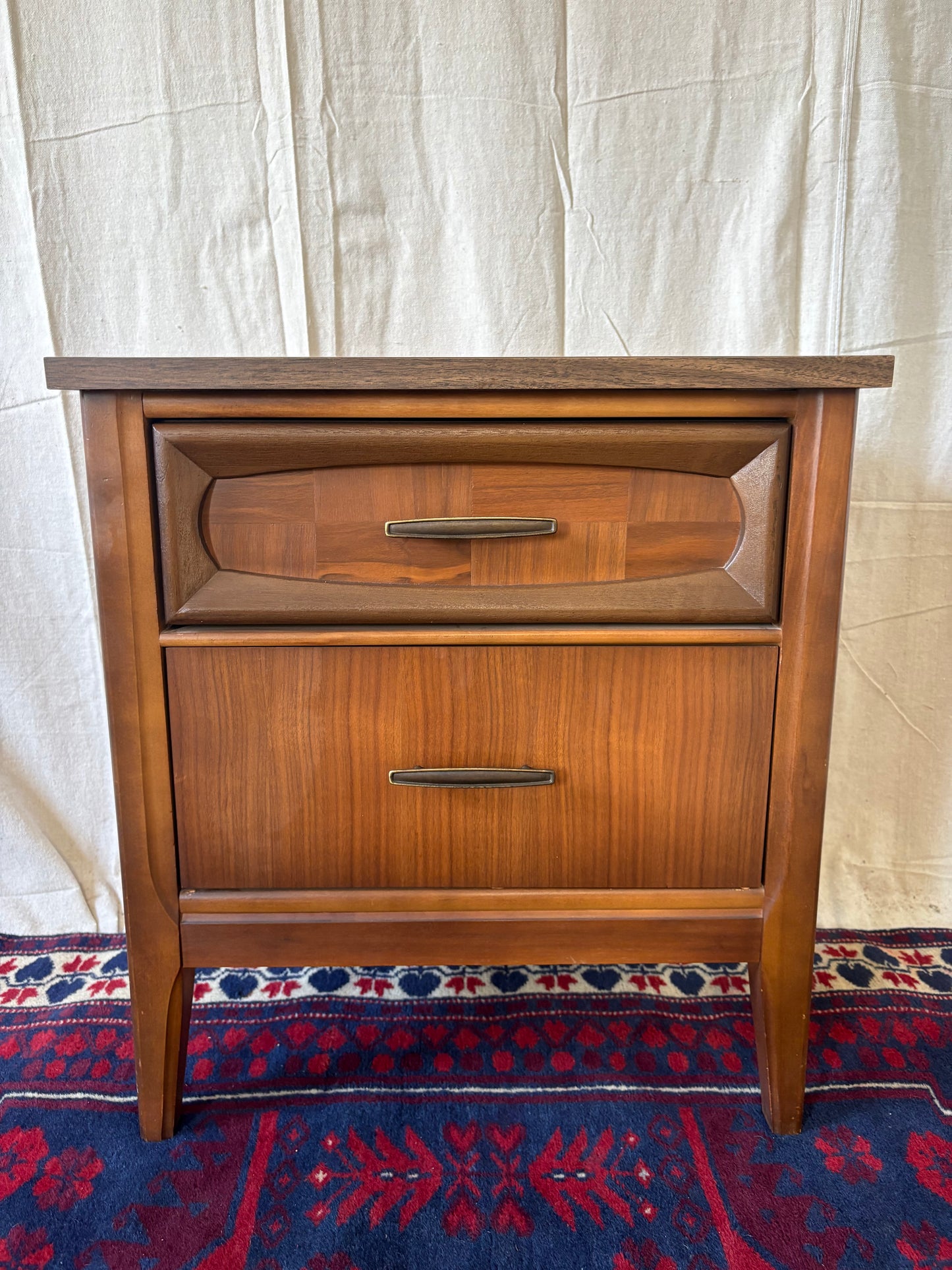 Midcentury Walnut Nightstand