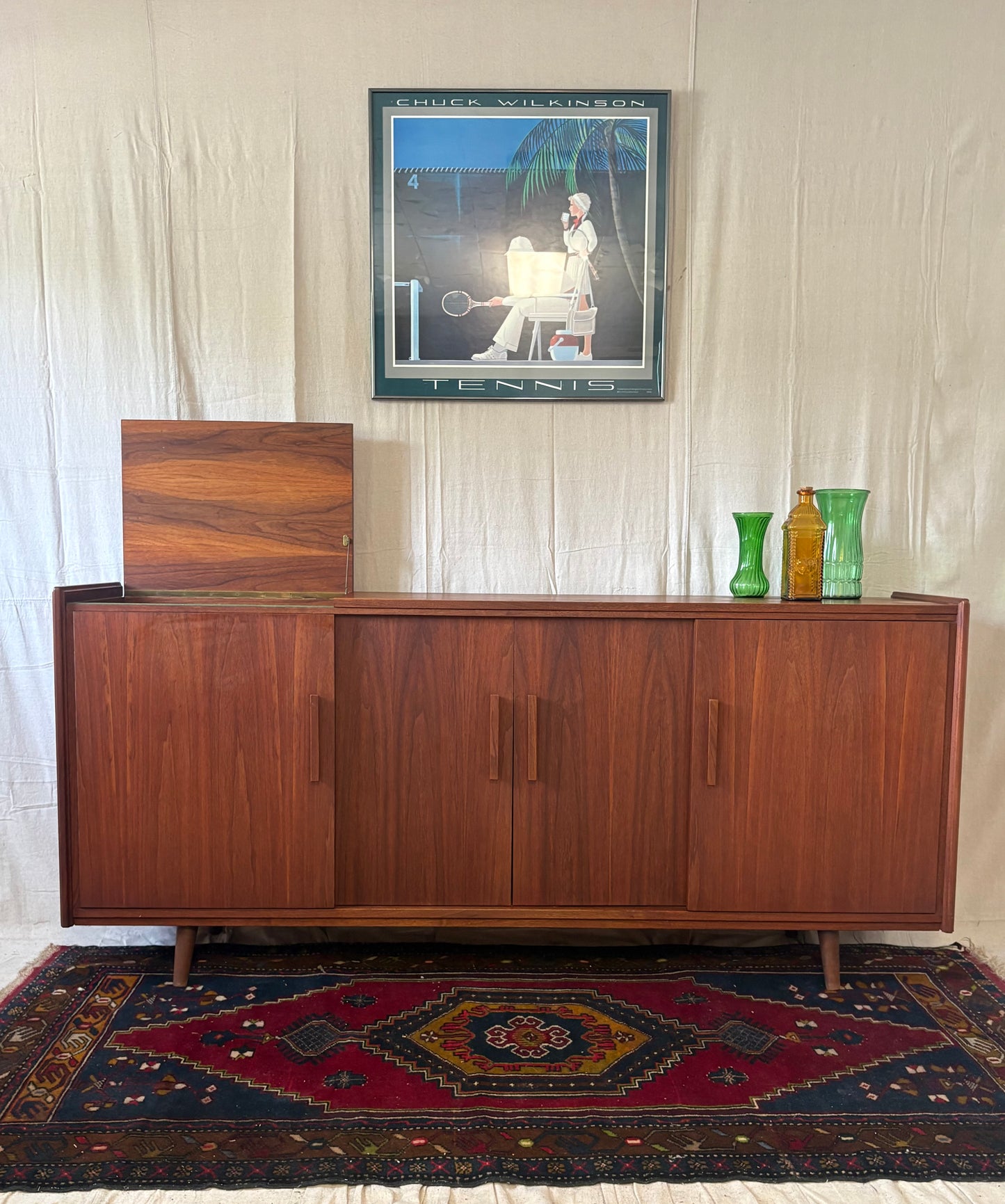 Danish Teak Credenza