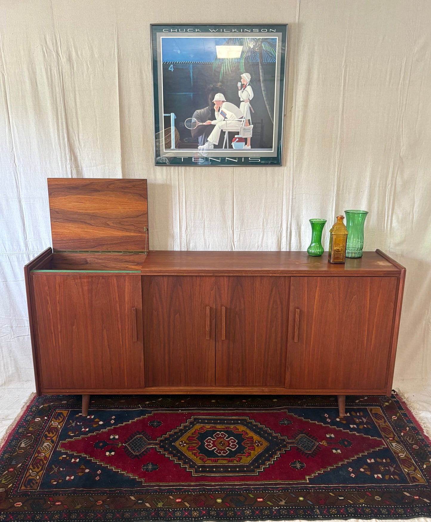 Danish Teak Credenza
