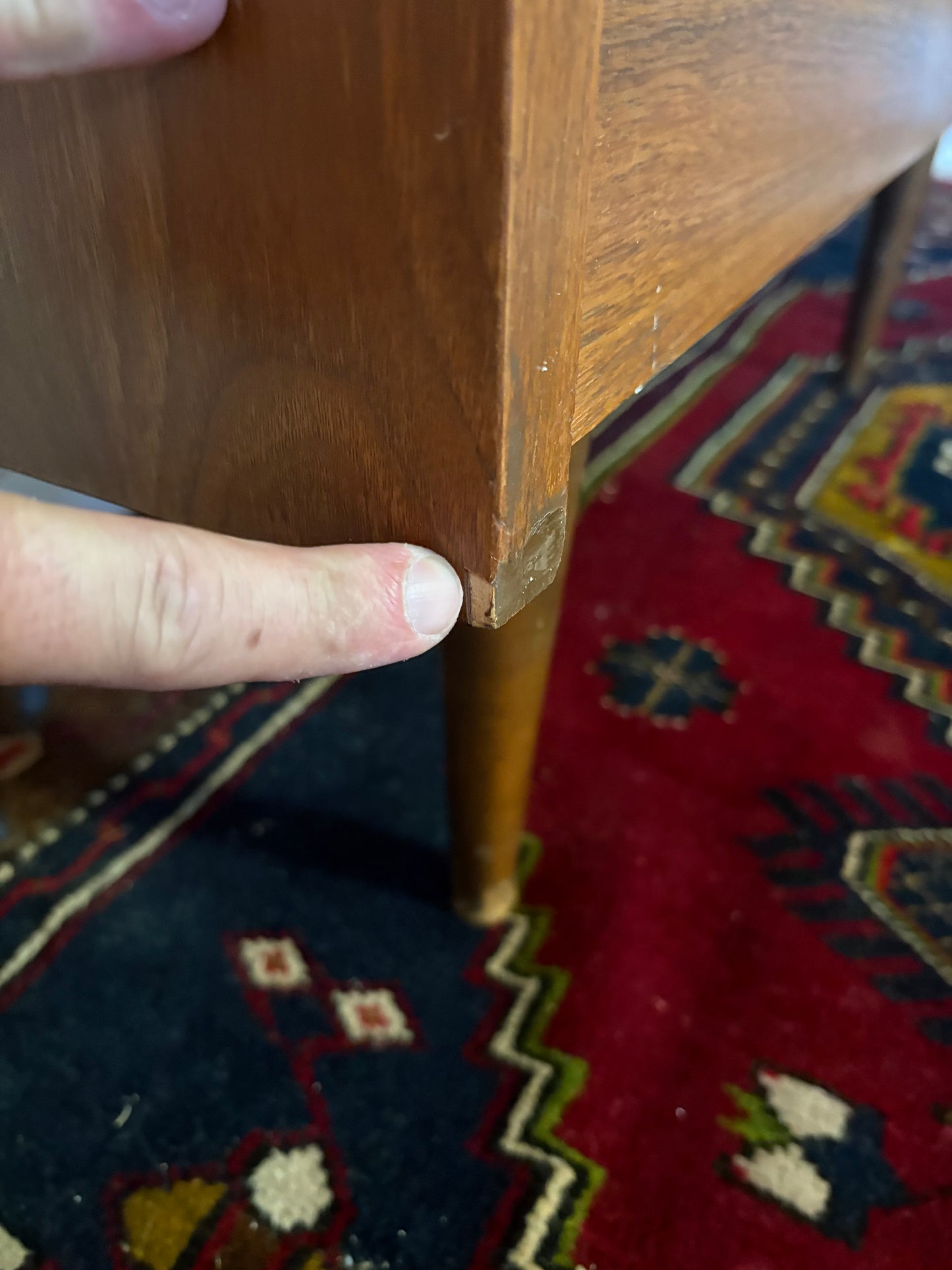 Louver-Front Tall Chest