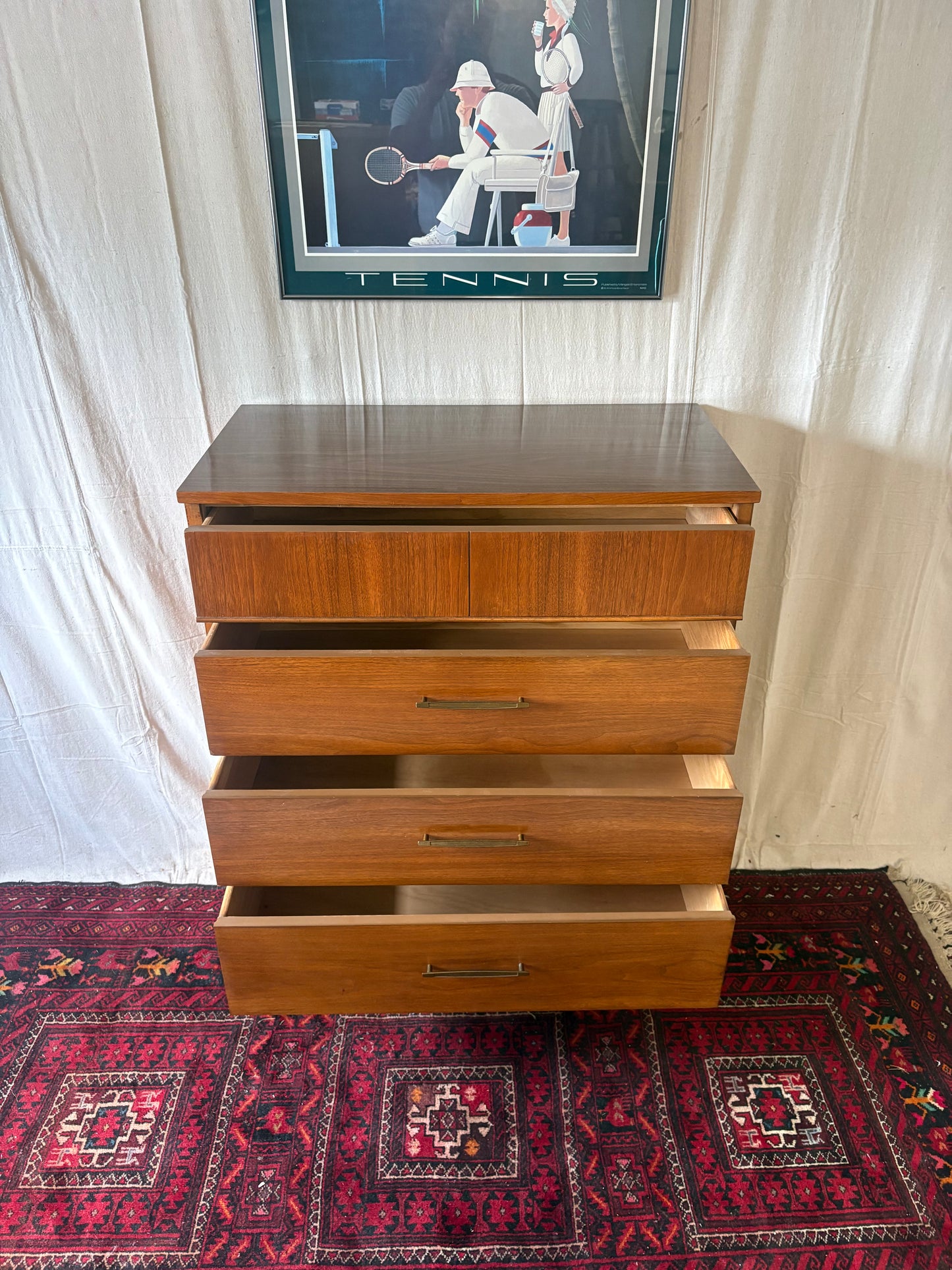 Midcentury Tall Chest