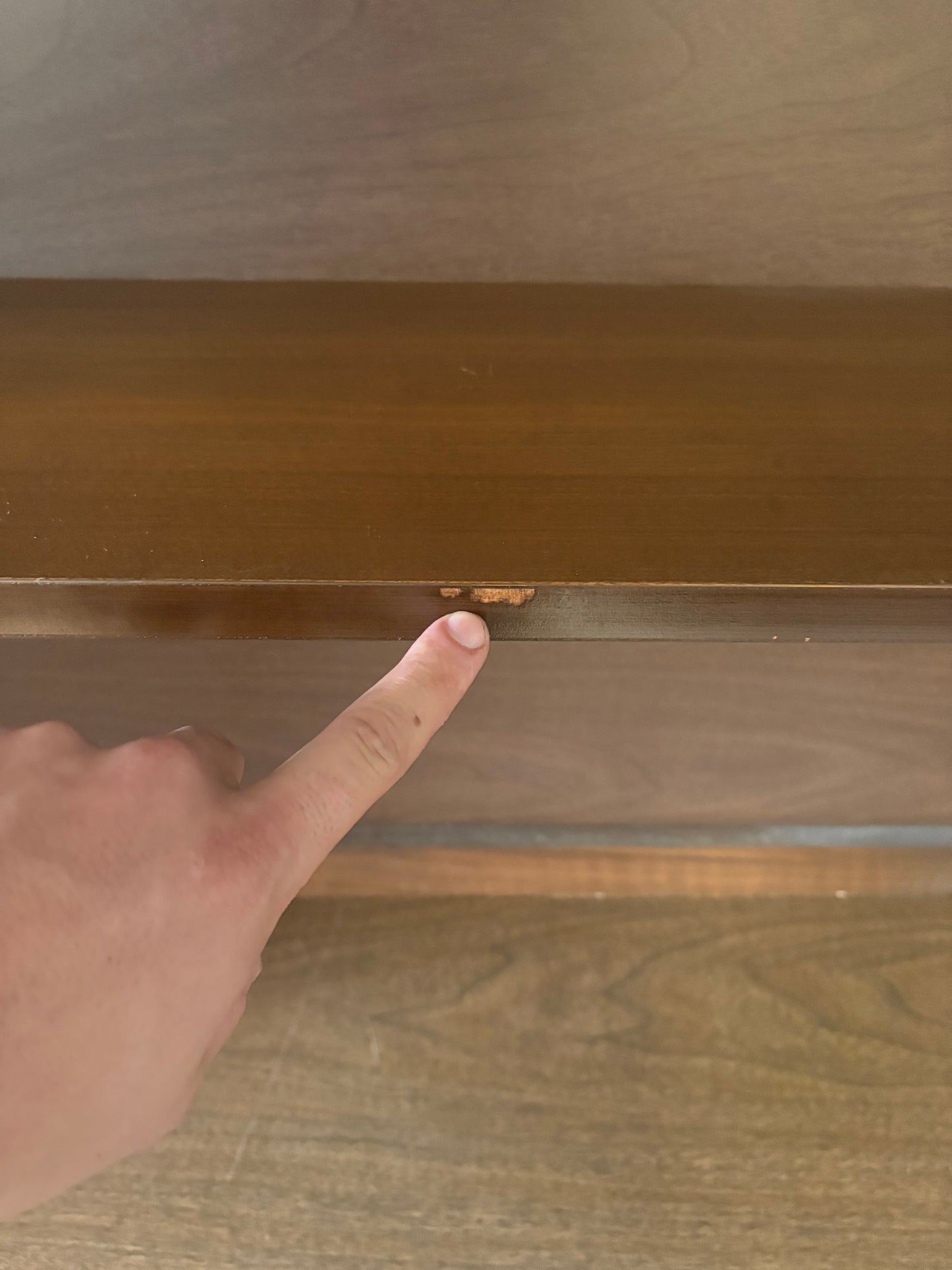 Classic MCM Desk w/ Shelf