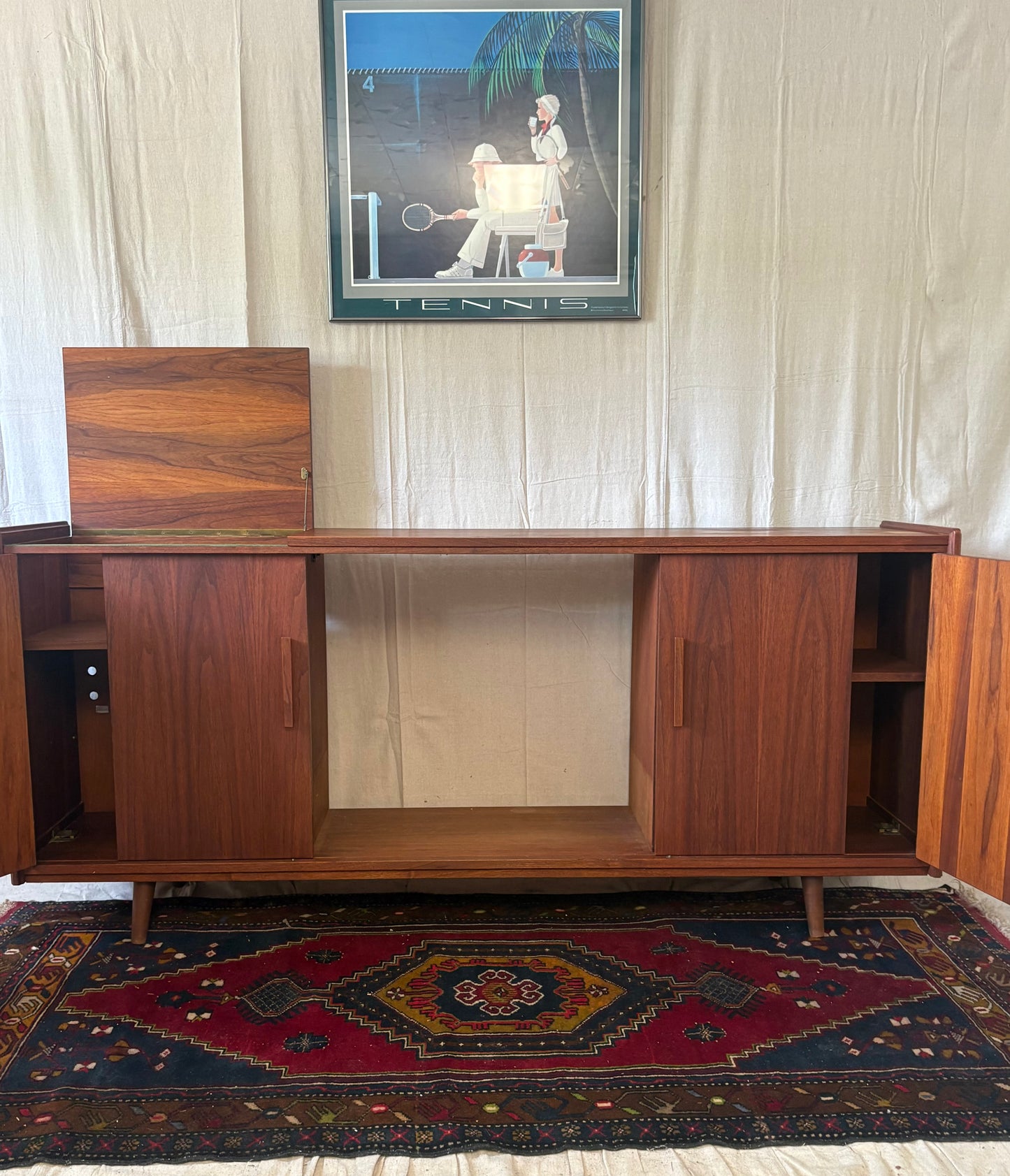 Danish Teak Credenza