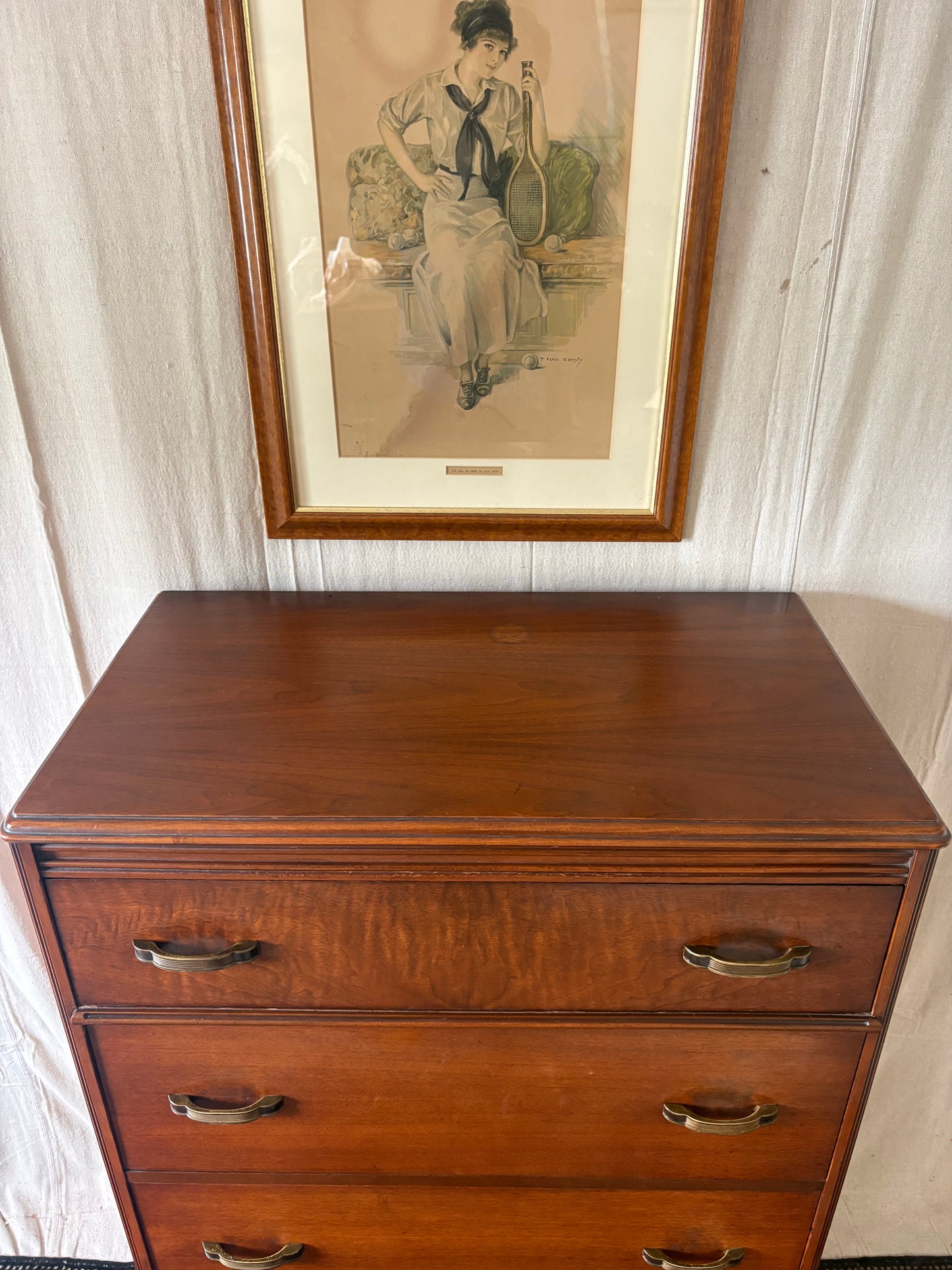 Art Deco Tall Chest